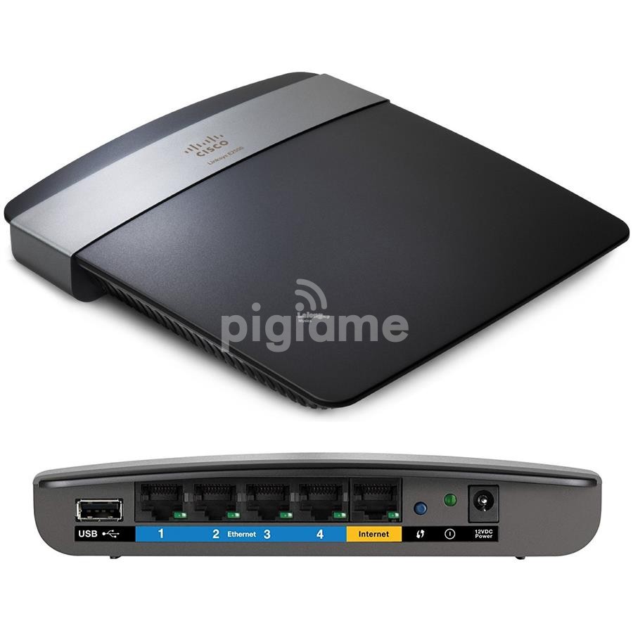 Cisco Linksys E2500 (N600) Advanced DualBand WirelessN Router PigiaMe