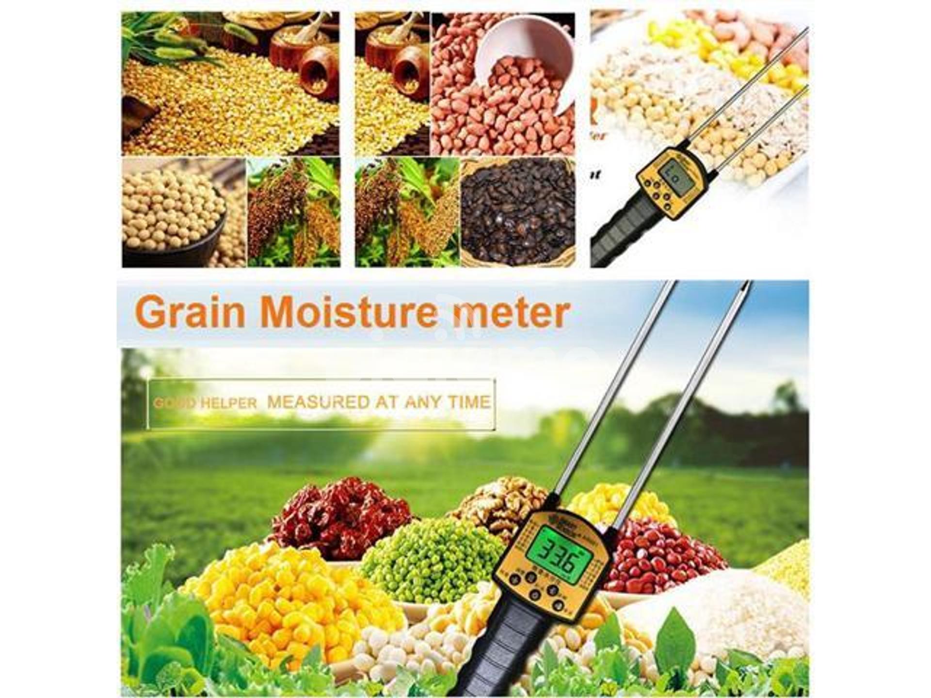 Digital Grain Moisture Meter Corn Wheat Rice Bean Rapeseed Moisture
