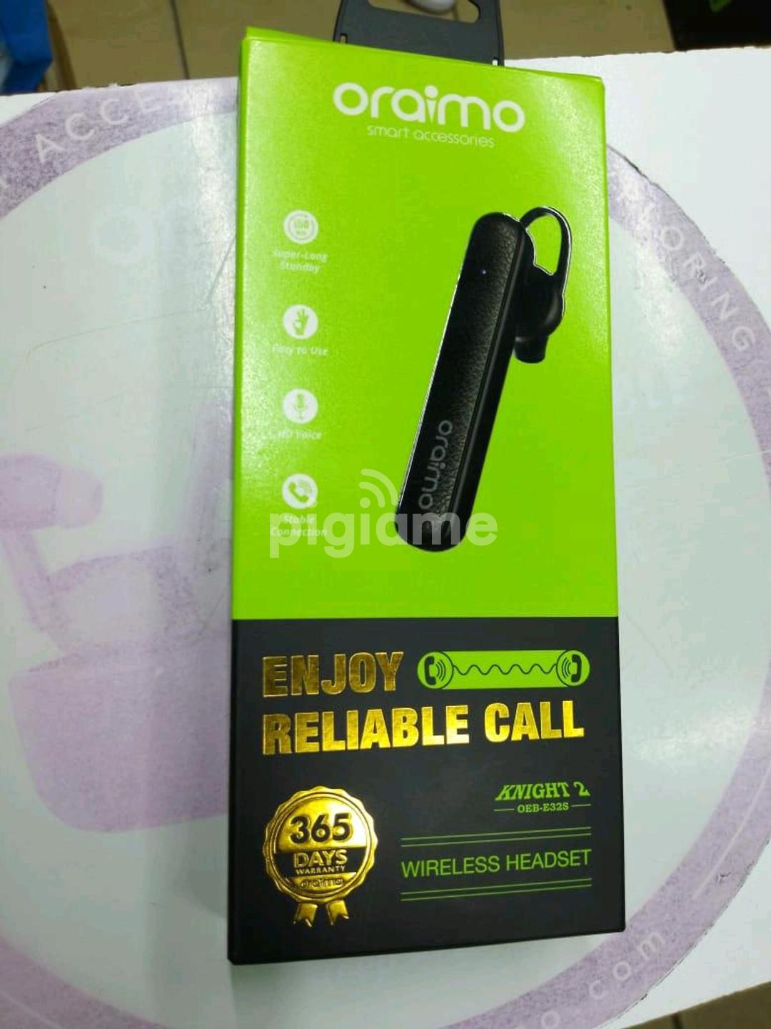 Oraimo Knight 2 Wireless Headset in Nairobi CBD PigiaMe