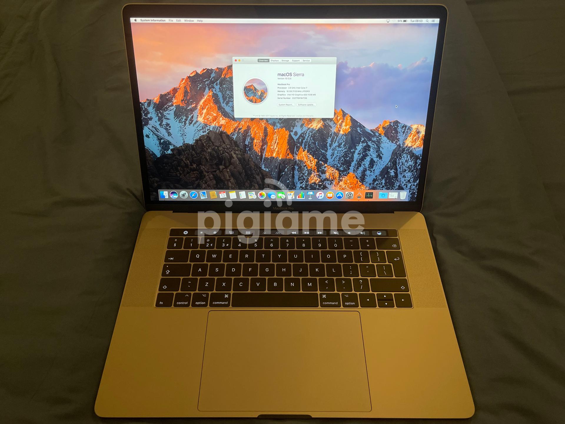2017 Macbook Pro 15 Retina Touchbar 16Gb Ram 512Gb Ssd in Mombasa