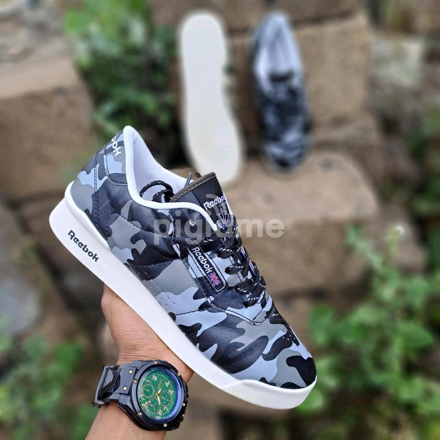 Camouflage reebok sneakers cheap