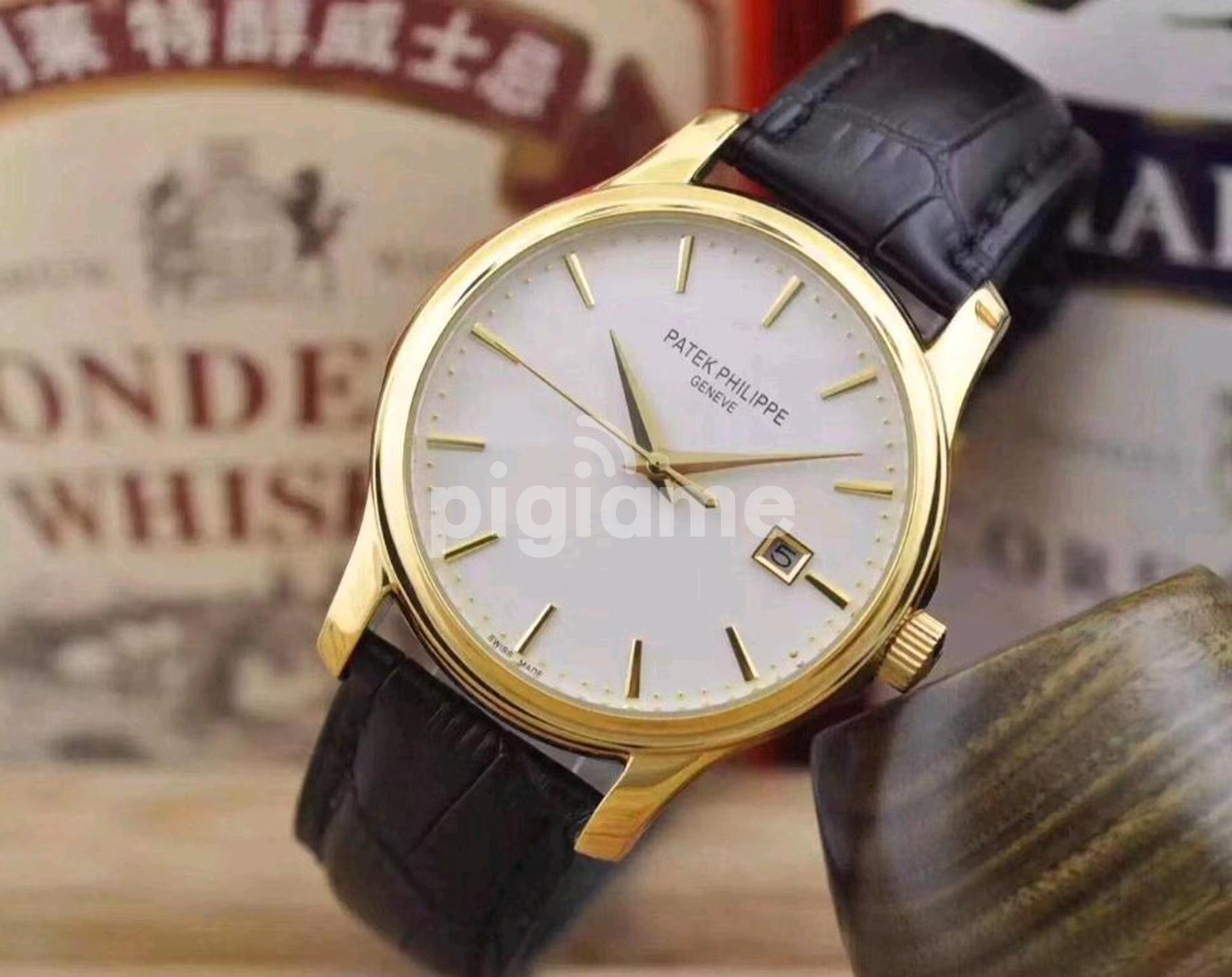 Patek Philippe Calatrava Yellow Gold Black Strap in Nairobi CBD