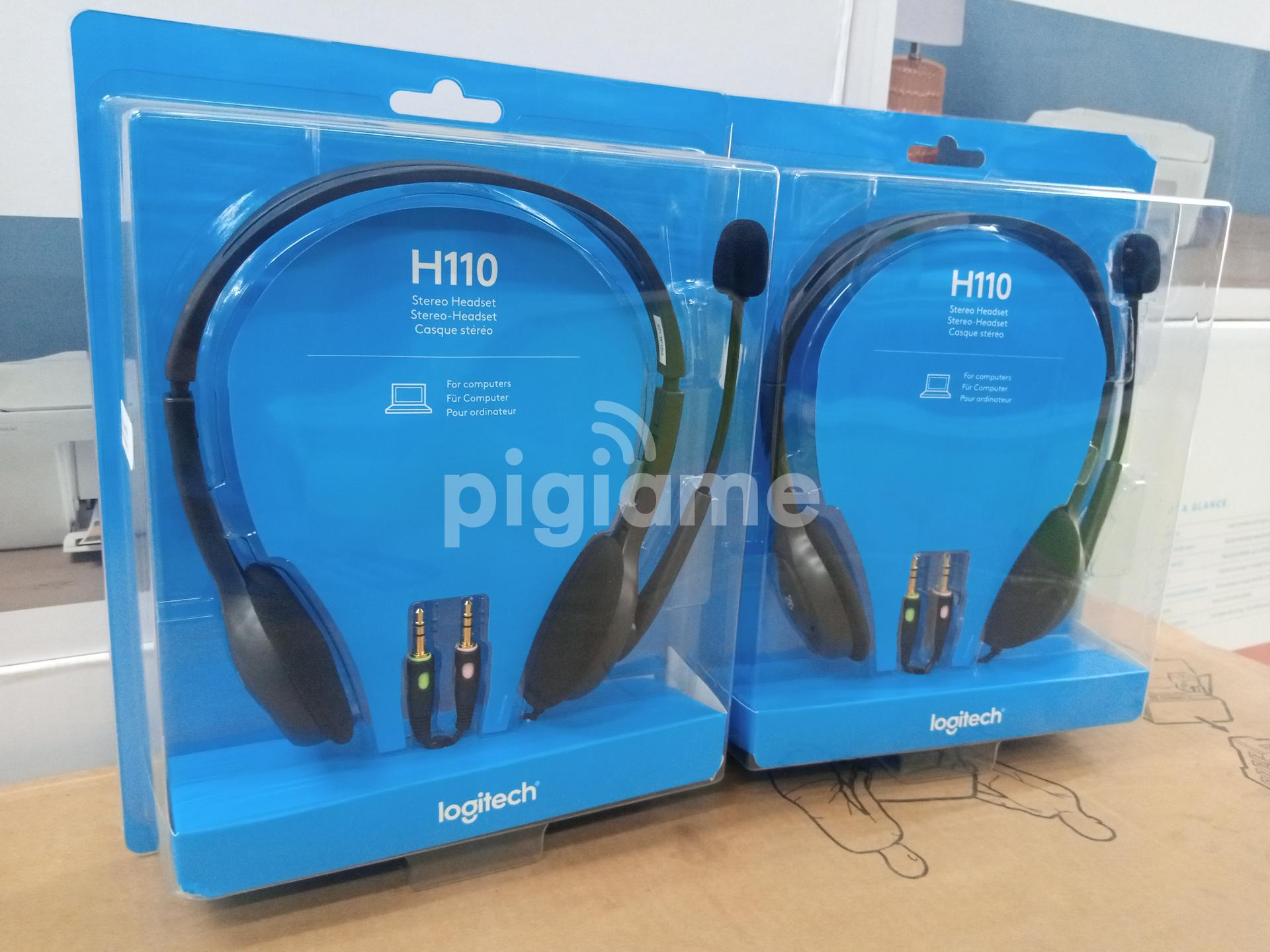 Logitech h110 2025 noise cancelling mic
