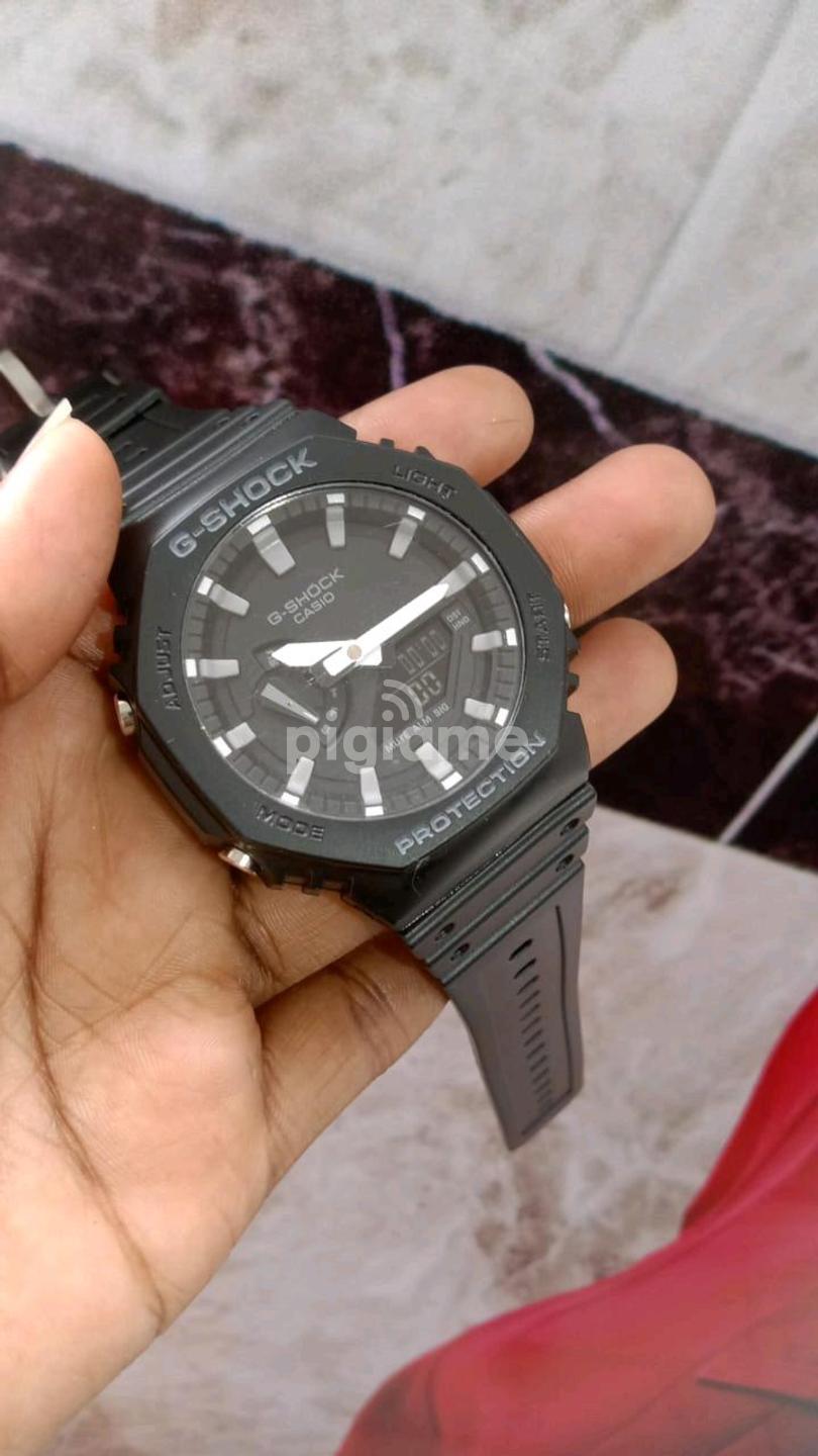 Casio G Shock Ga 2100 1Adr Black Analog Digital Youth Watch in