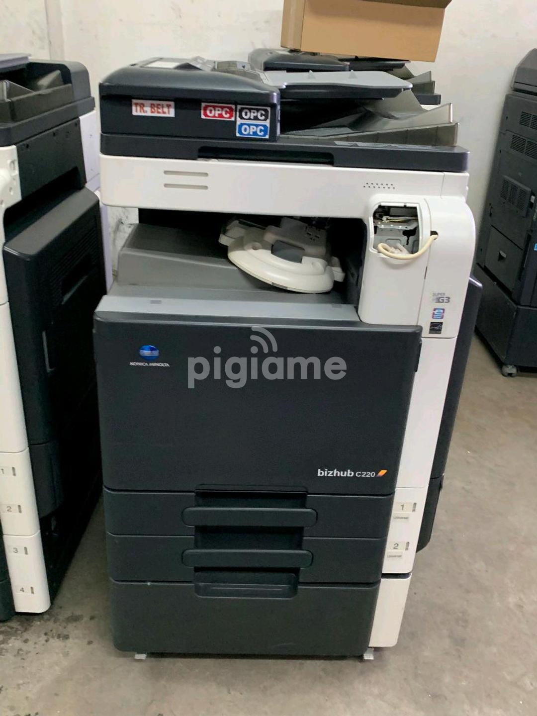 Konica Minolta Bizhub C220 Photocopier Machine Color Pigiame