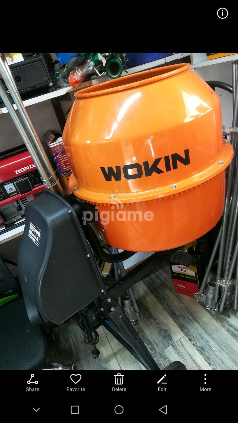 Commercial Standard 200L Wokin Concrete Mixer in Nairobi CBD, City