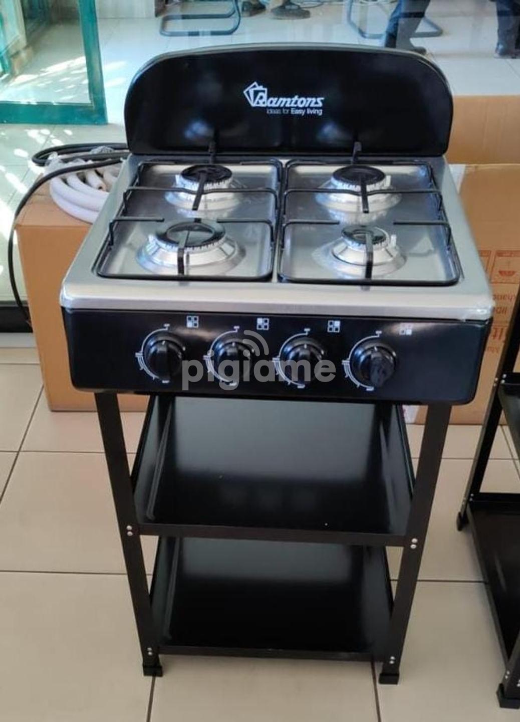 Ramtons Cooker 4 Burner Gas Cooker With Stand And Shelves in Nairobi