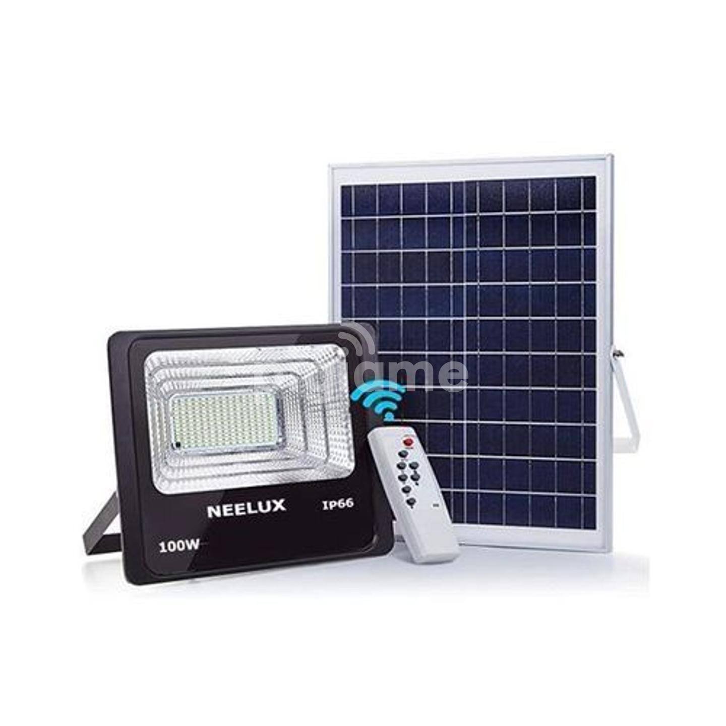100W Solar Floodlight Neelux Solar Ac in Nairobi CBD, River Road PigiaMe