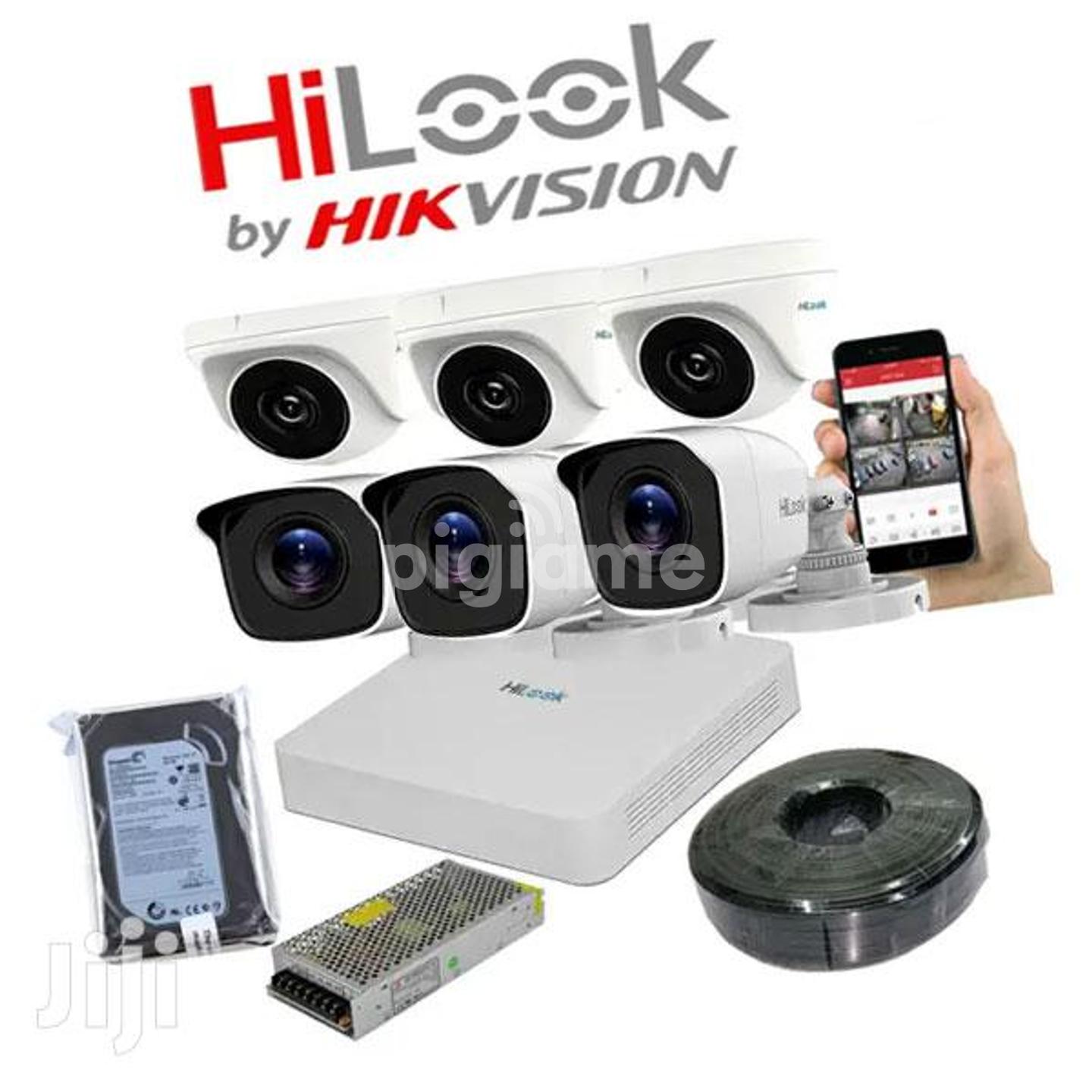 Hilook By Hikvision 6 Cctv 1080P (2Mp) Cameras Kit (Ultra Hd 20M