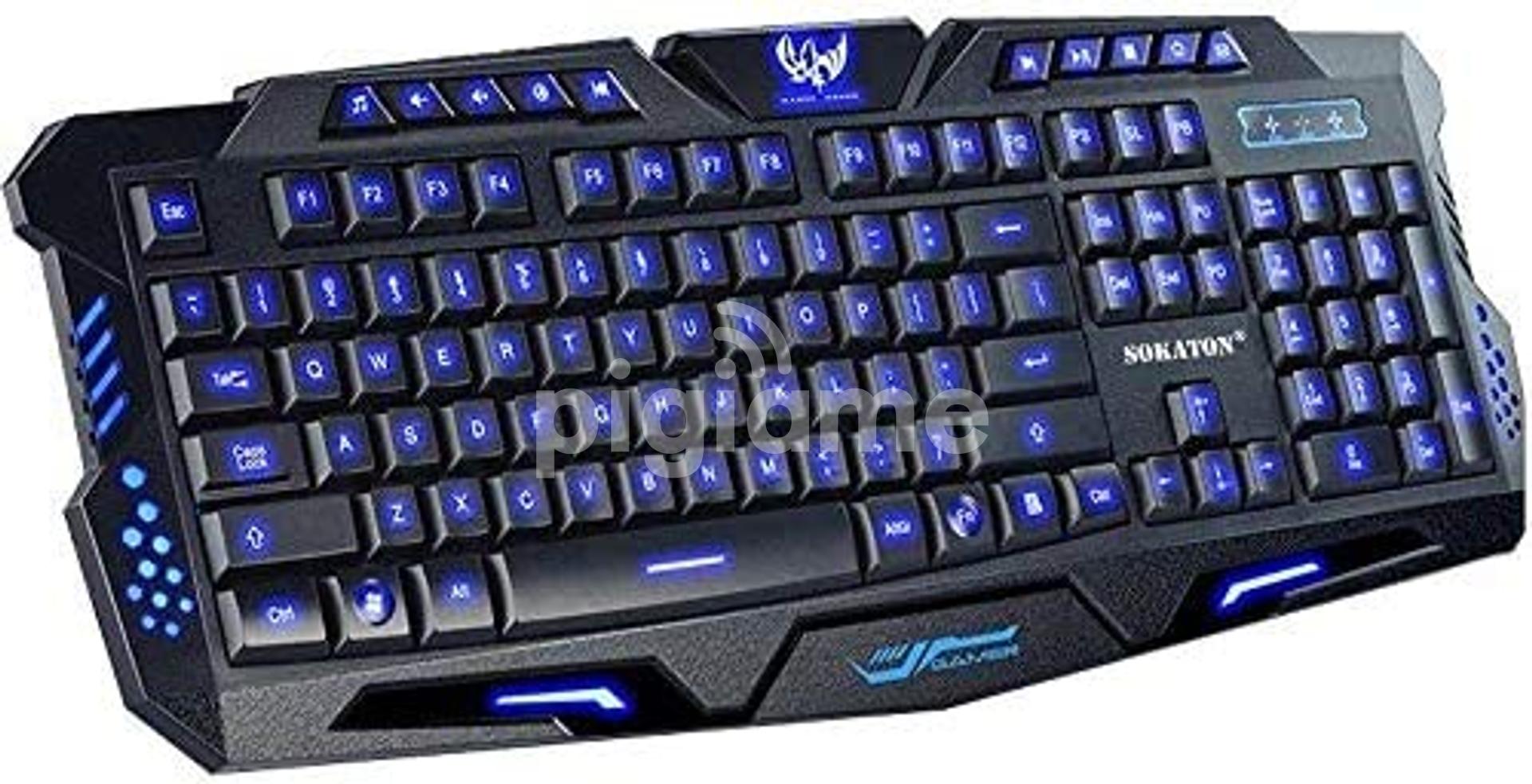 Mechanical Backlit Gaming Keyboard in Nairobi CBD, Luthuli Avenue PigiaMe