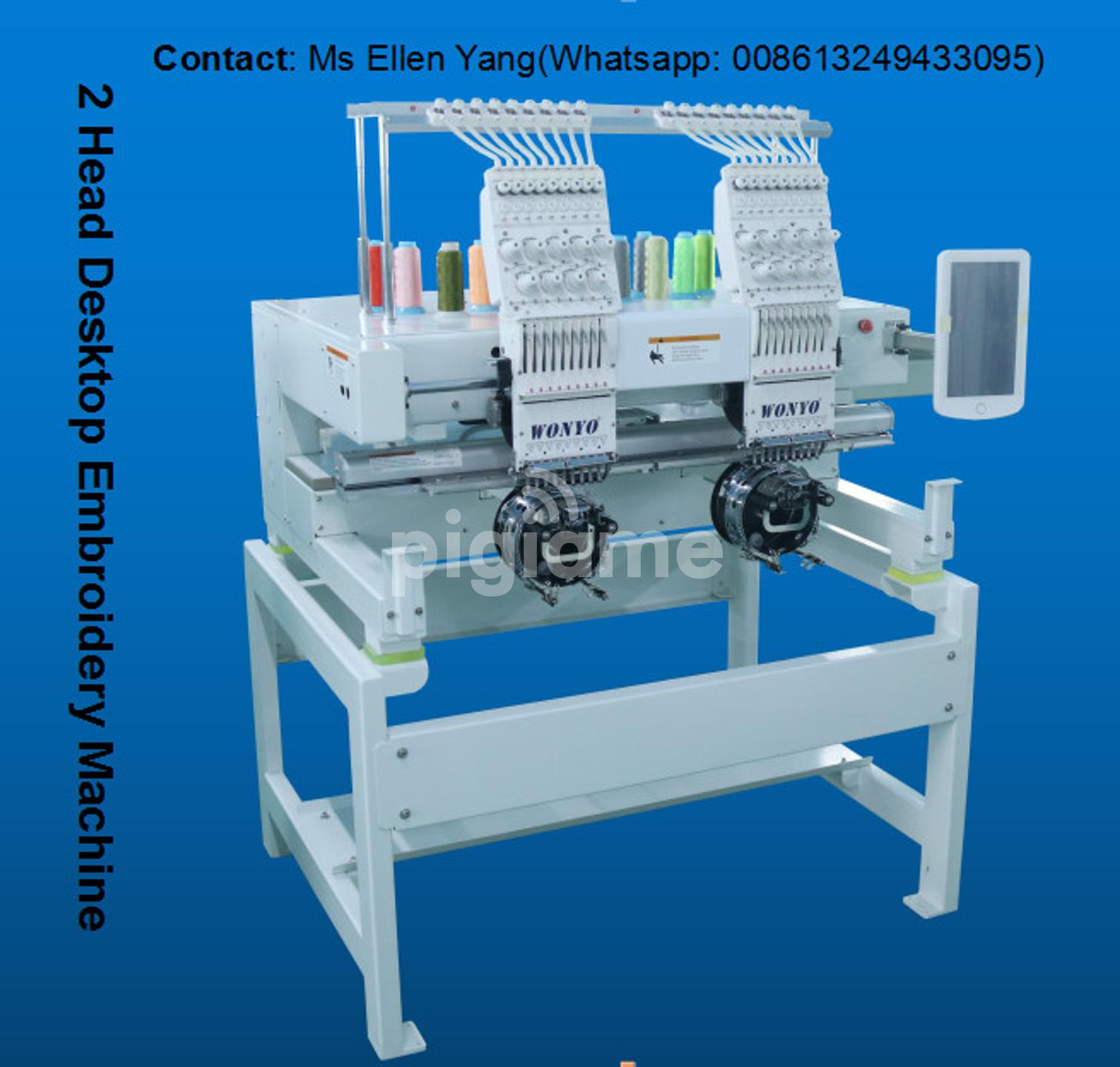 2 Head New Computer Photo Printing Embroidery Machine in Nairobi CBD