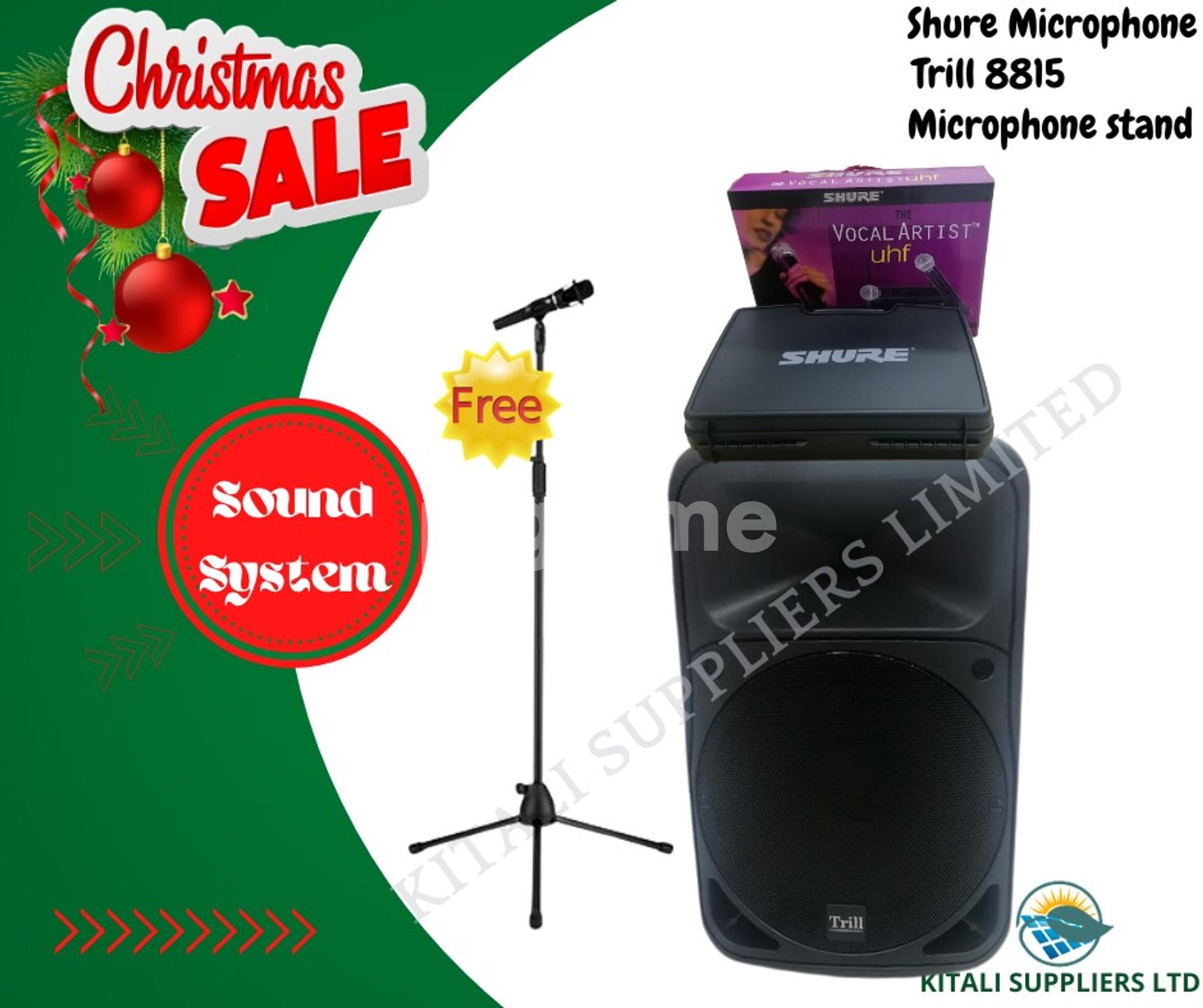 Trill8815 +Shure Microphone With Free Mic Stand in Nairobi CBD, Ronald