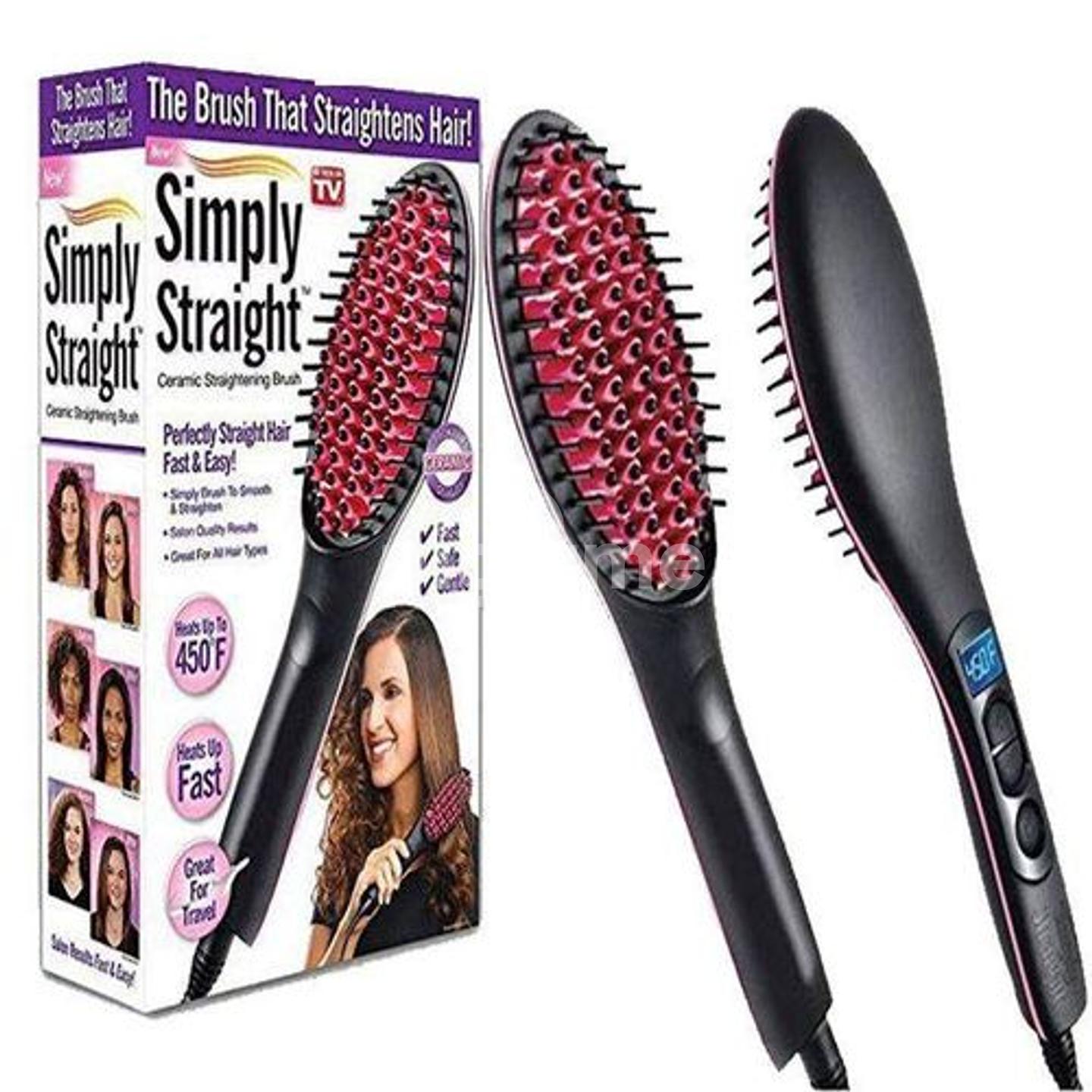 Simply Straight Hair Straightener Brush in Nairobi CBD Mfangano