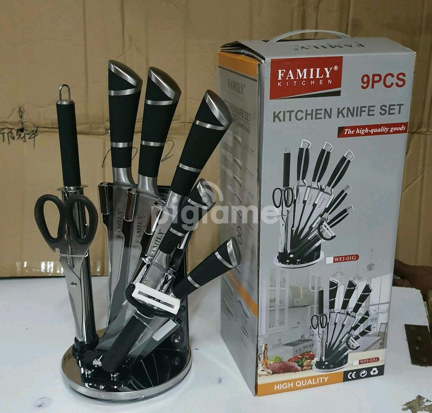 9Pcs Knife Set in Nairobi CBD PigiaMe