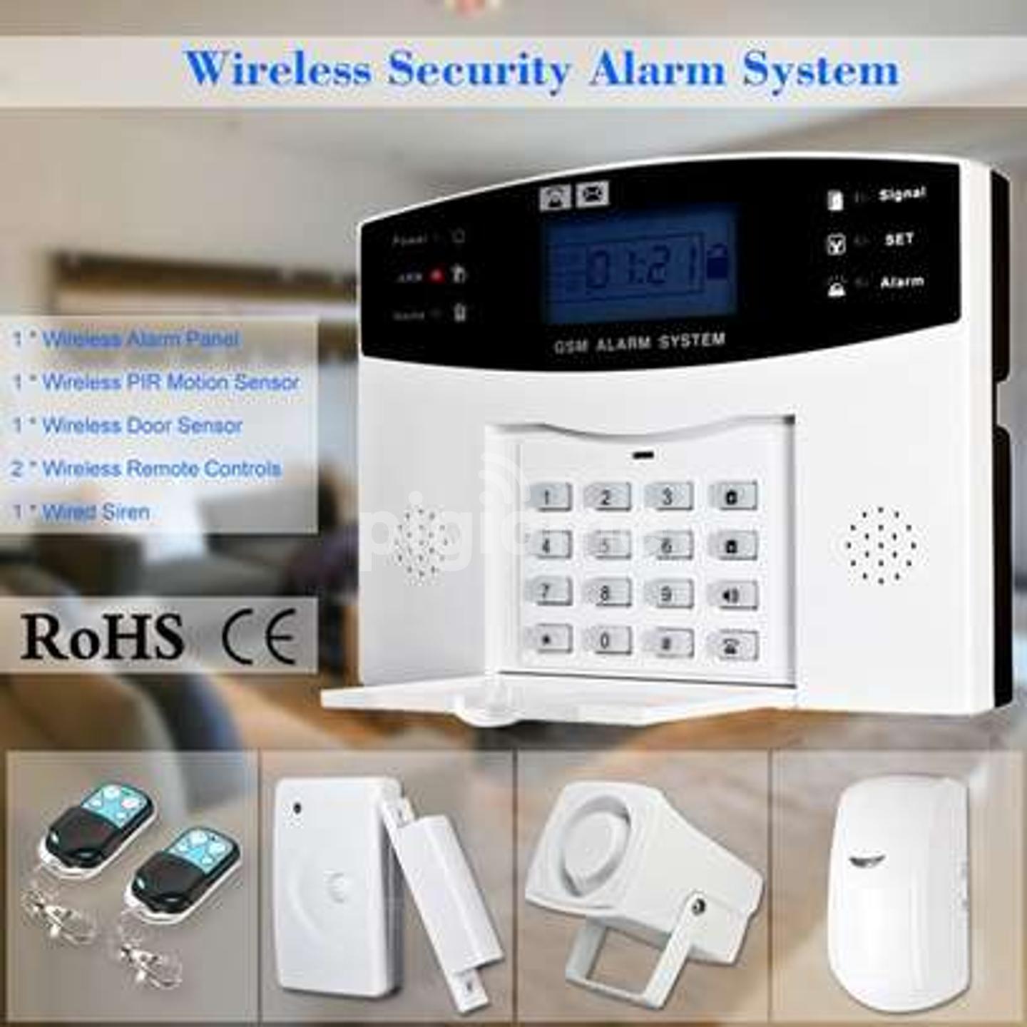 Wireless best sale gsm alarm