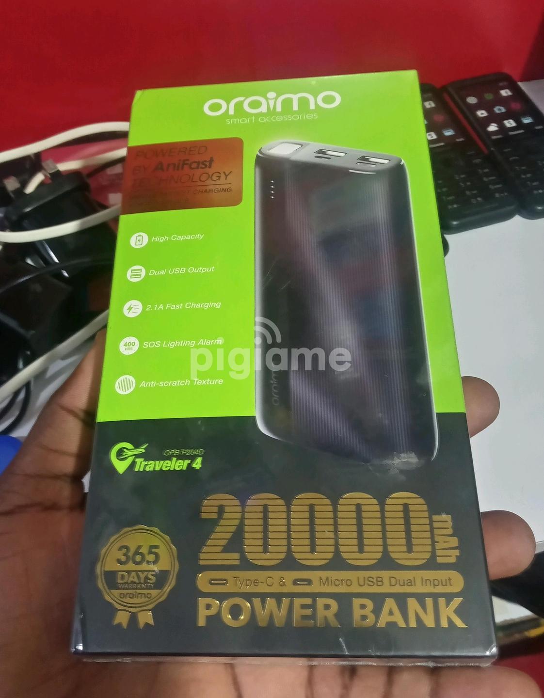 Oraimo Two Way Ultra Fast Charging Power Bank - 40000mAh