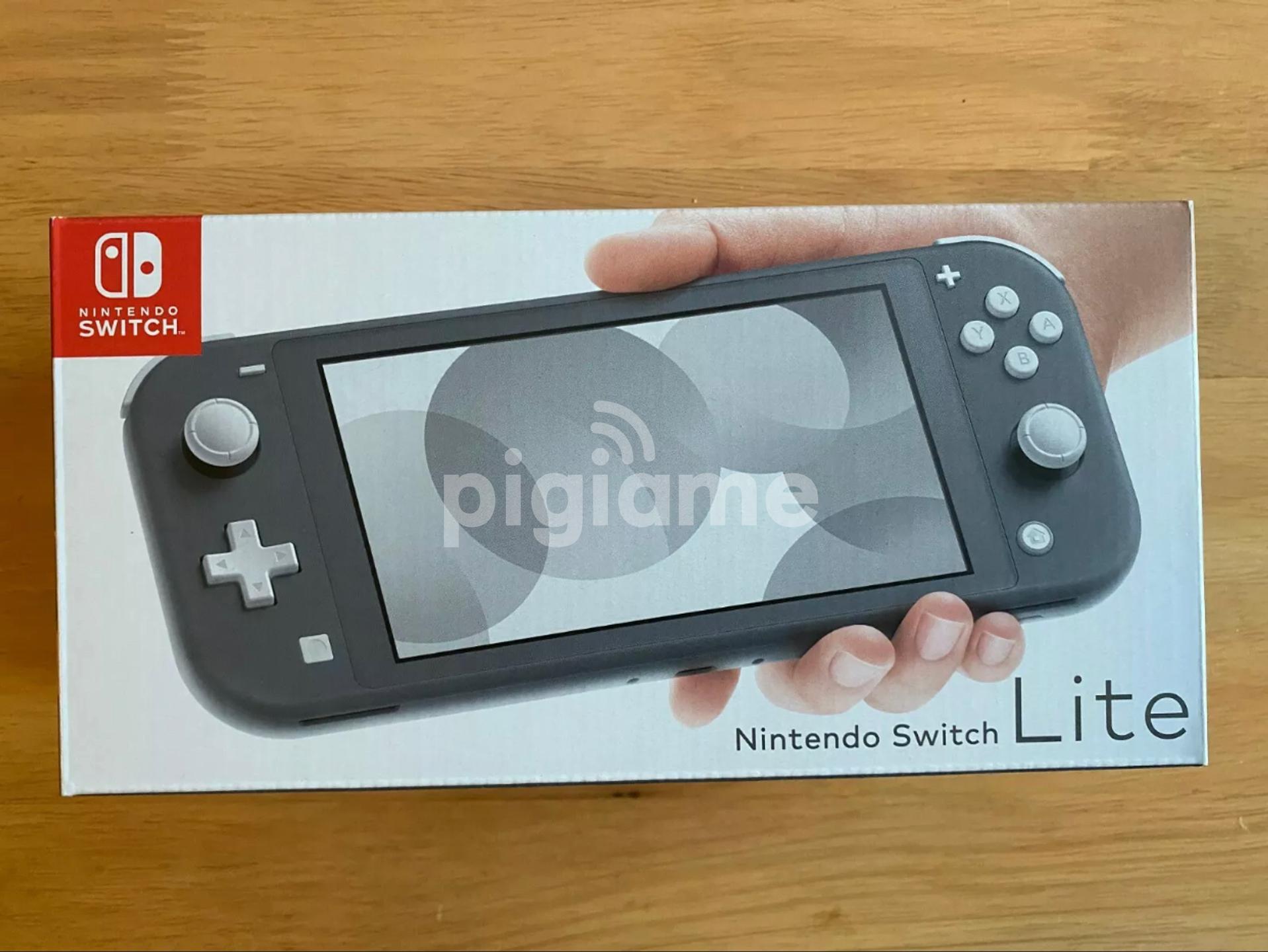 nintendo switch lite in grey