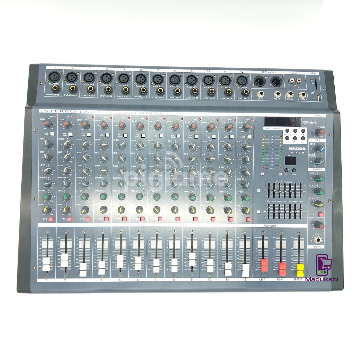 12 Channel Powered Mixer Amplifier With Usb And Bluetooth in Nairobi CBD, Luthuli Avenue PigiaMe