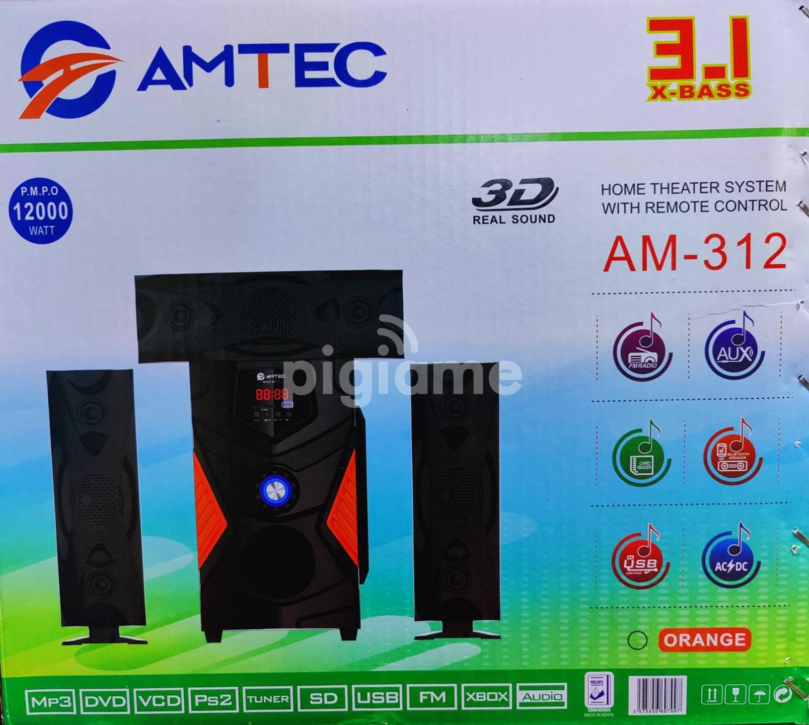 Amtec 3.1 Channel Bluetooth Enabled Sound System in Nairobi CBD, Tomboya Street PigiaMe