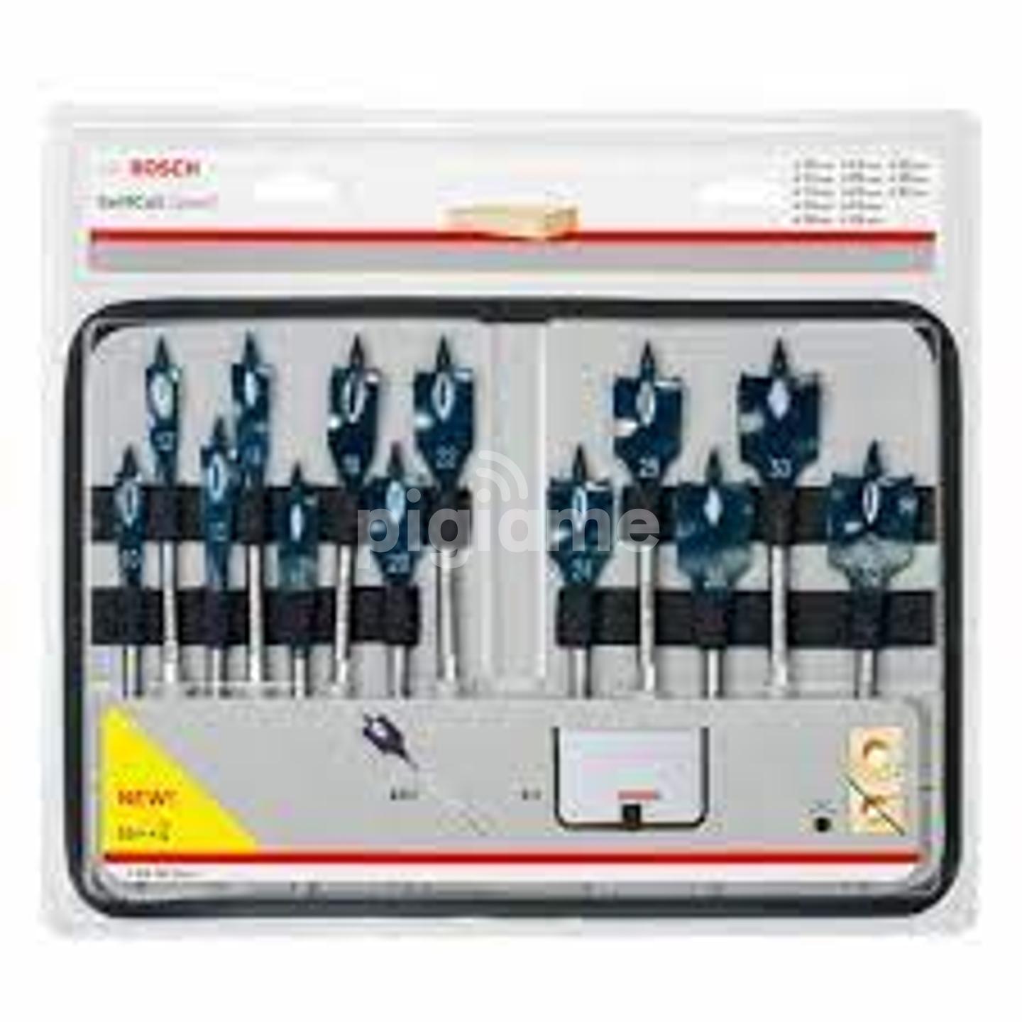 Bosch 13 Piece Self Cut Speed Flat Wood Drill Bit Set