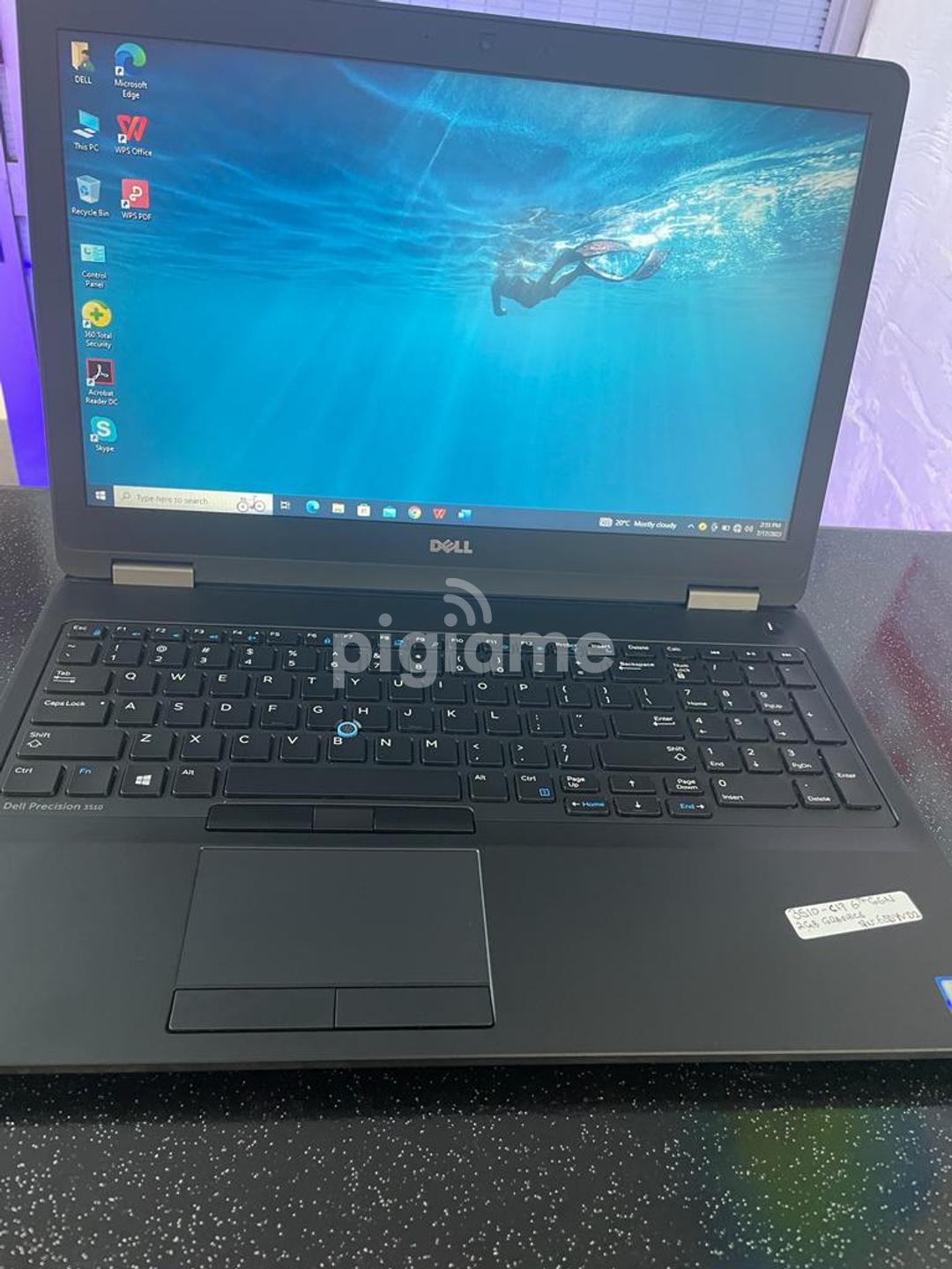 Dell Precision 3510 Core I7 8GB 256GB SSD 15.6