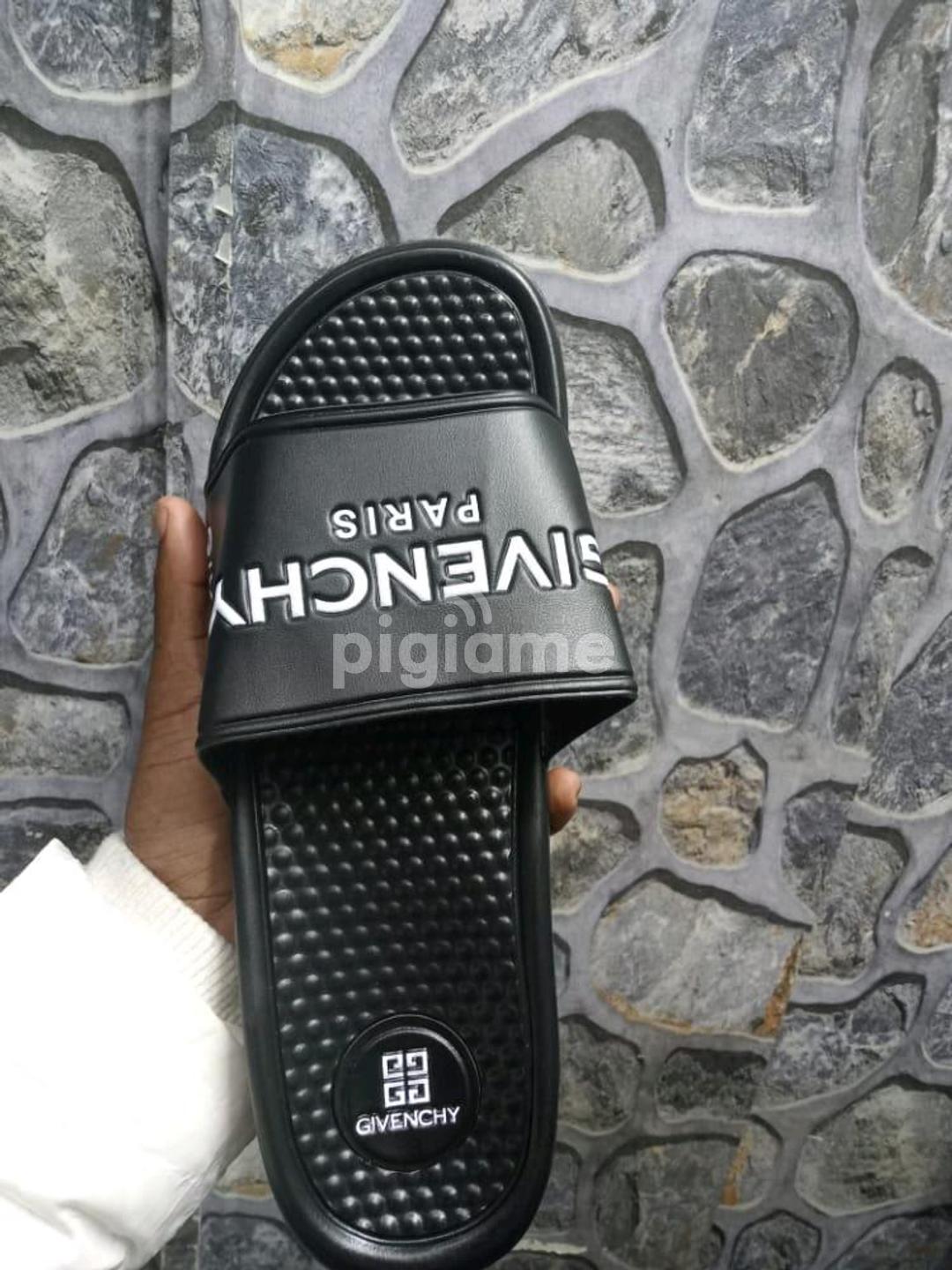 Givenchy slides in discount store