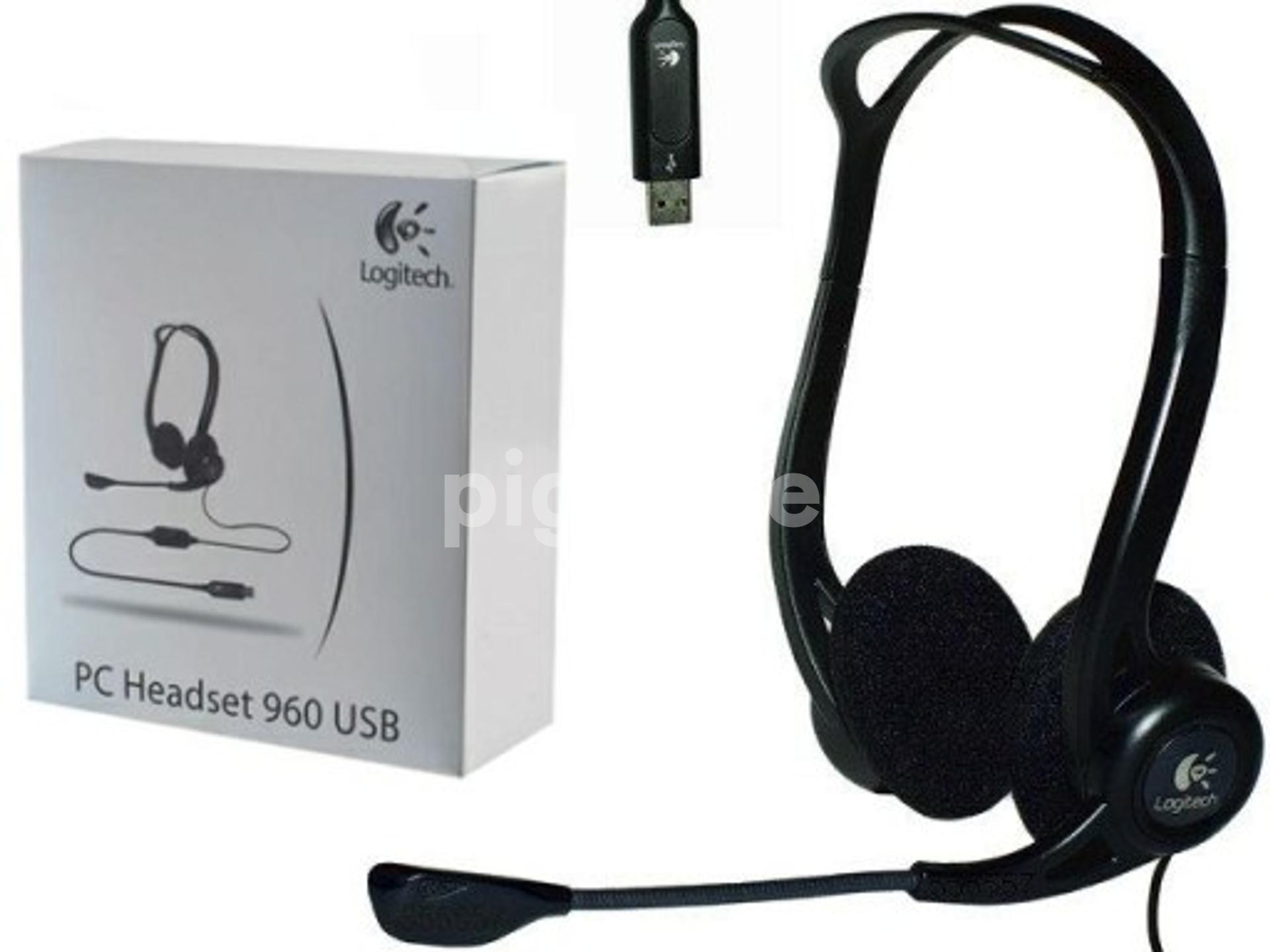 Headset 960. Logitech 960 USB Headset. Наушники Logitech Headset 960. Гарнитура логитеч 960. Гарнитура Logitech PC 960 stereo USB (981-000100).
