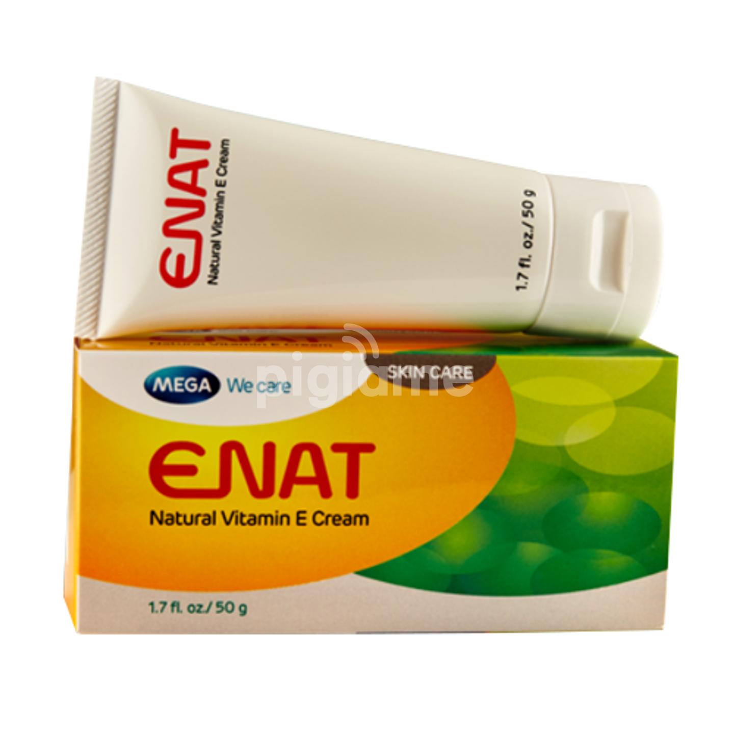 Enat Vitamin E Cream for Wrinkles, Scars & Stretch Marks PigiaMe