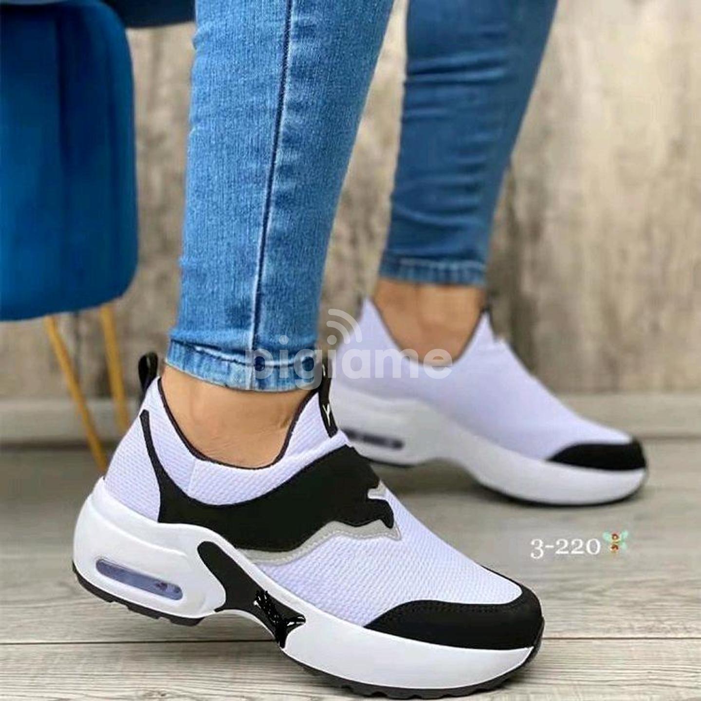Ladies laceless sneakers new arrivals