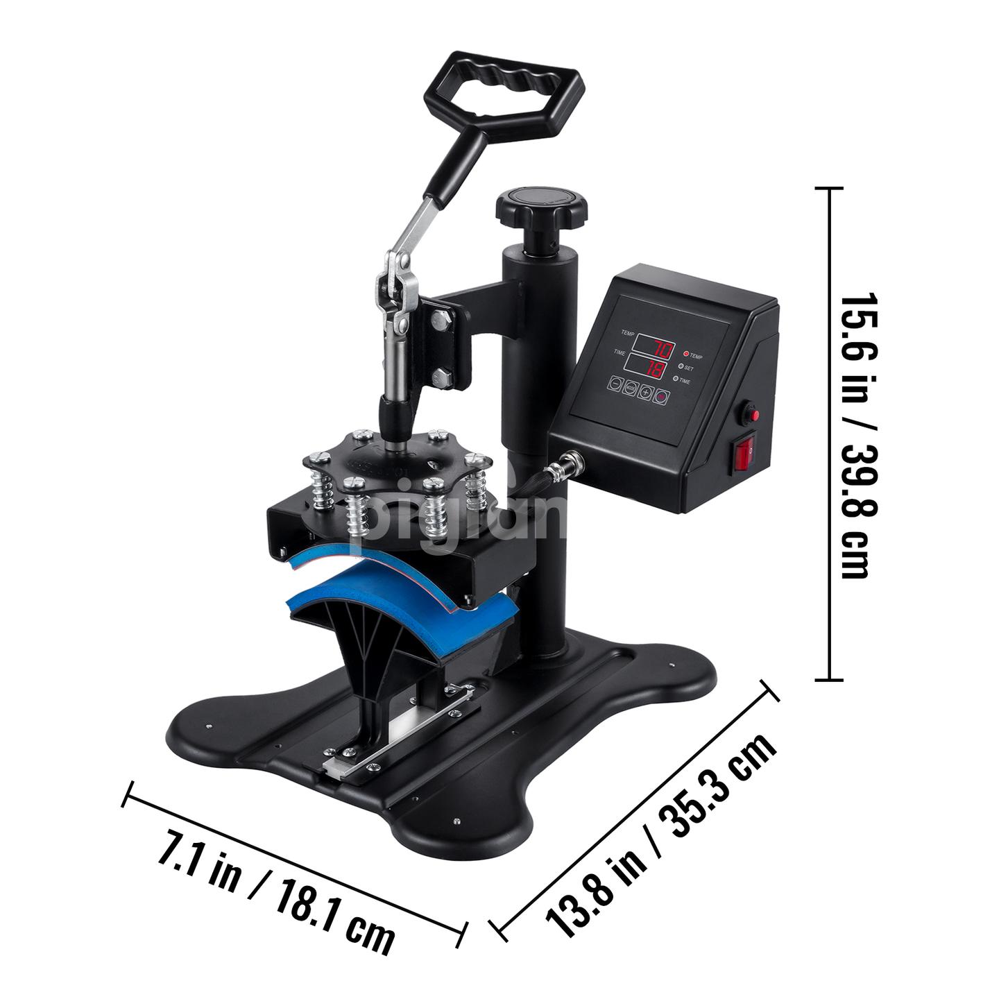 Hat sales press machine