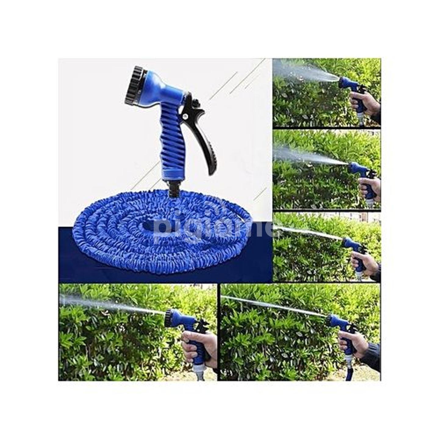 Magic Hose Stretch Flexible Expandable 3x Expanding Garden Hose Pipe Spray Blue In Nairobi Pigiame