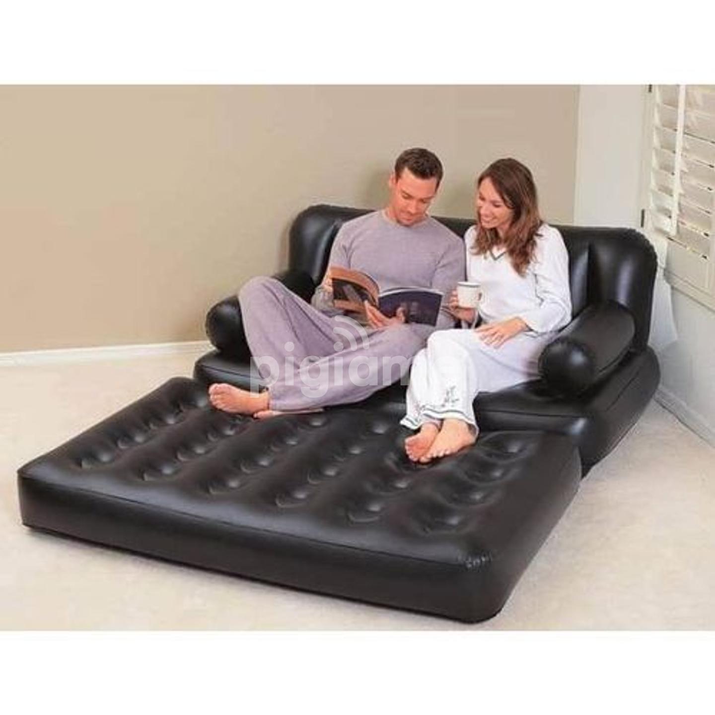 2 seater hot sale inflatable sofa