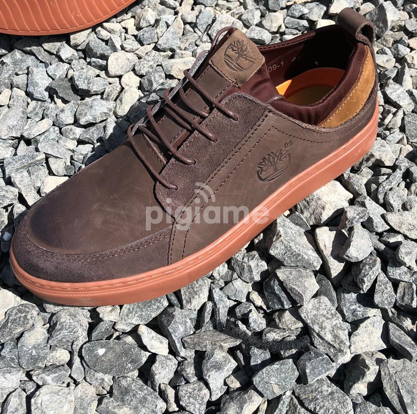 Timberland Casual Mens Leather Coffee Brown Gum Sole Shoes in Nairobi CBD PigiaMe