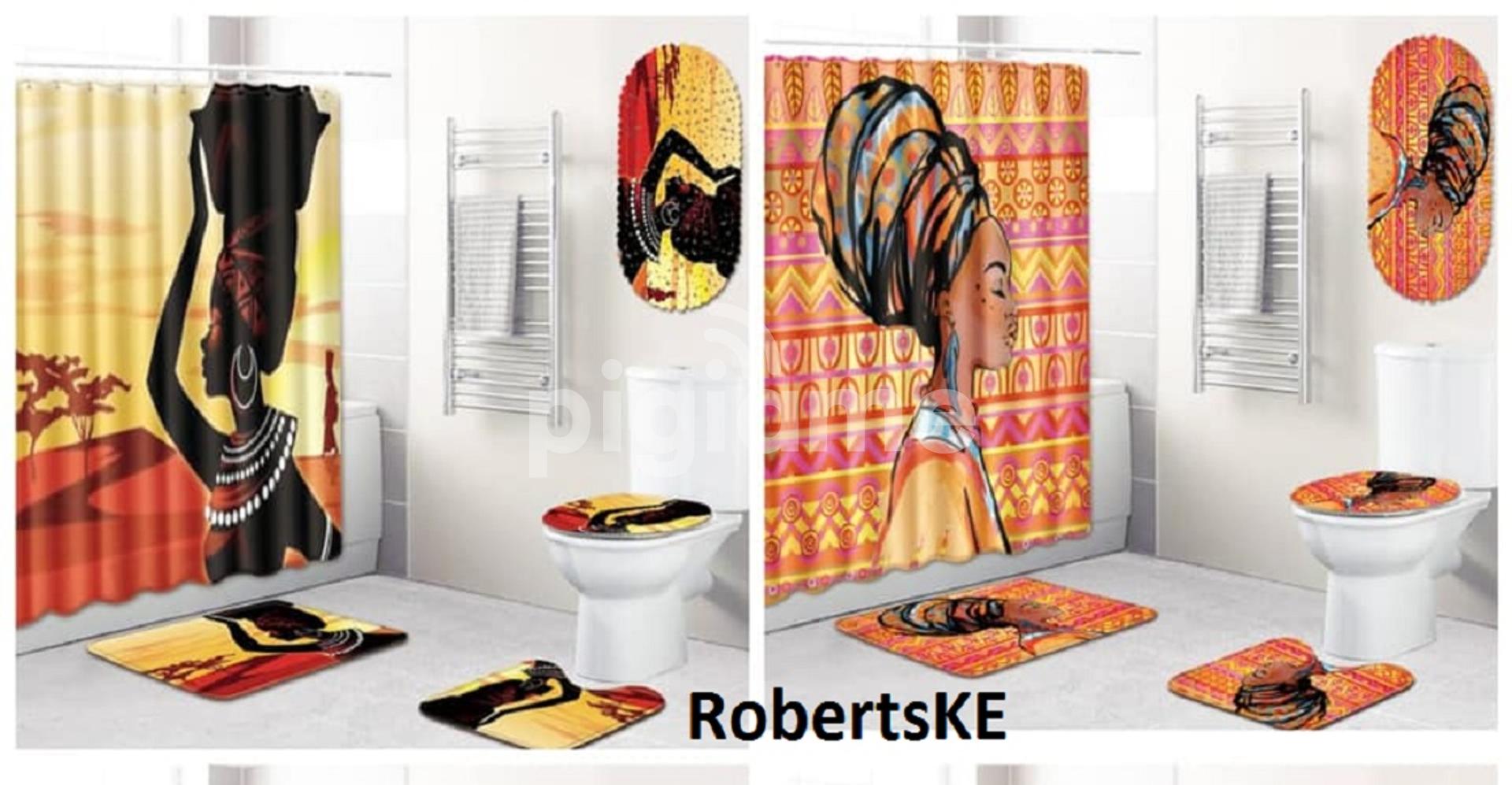 African Print Bathroom Mats In Nairobi Pigiame