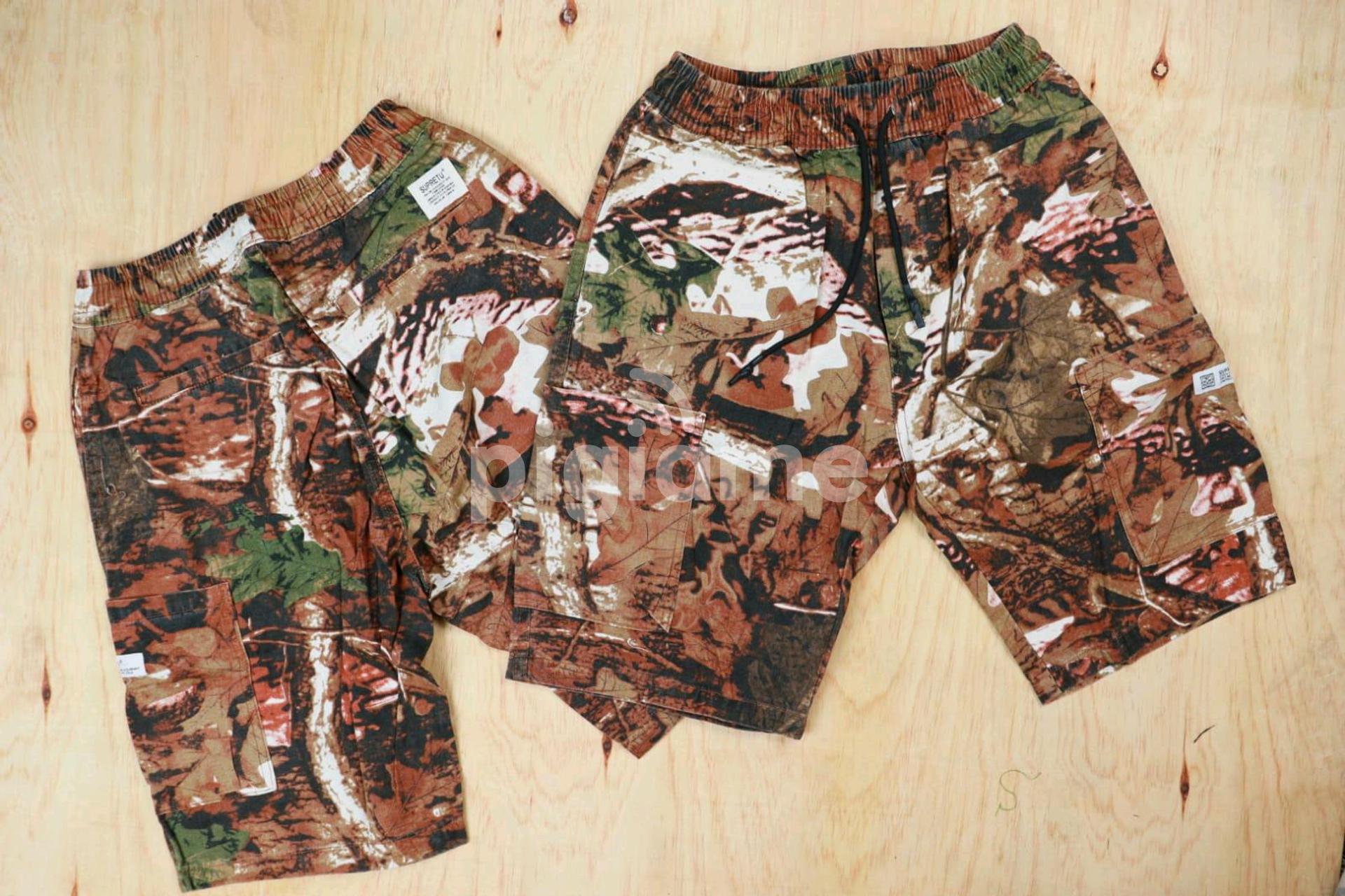 Designer mens on sale cargo shorts