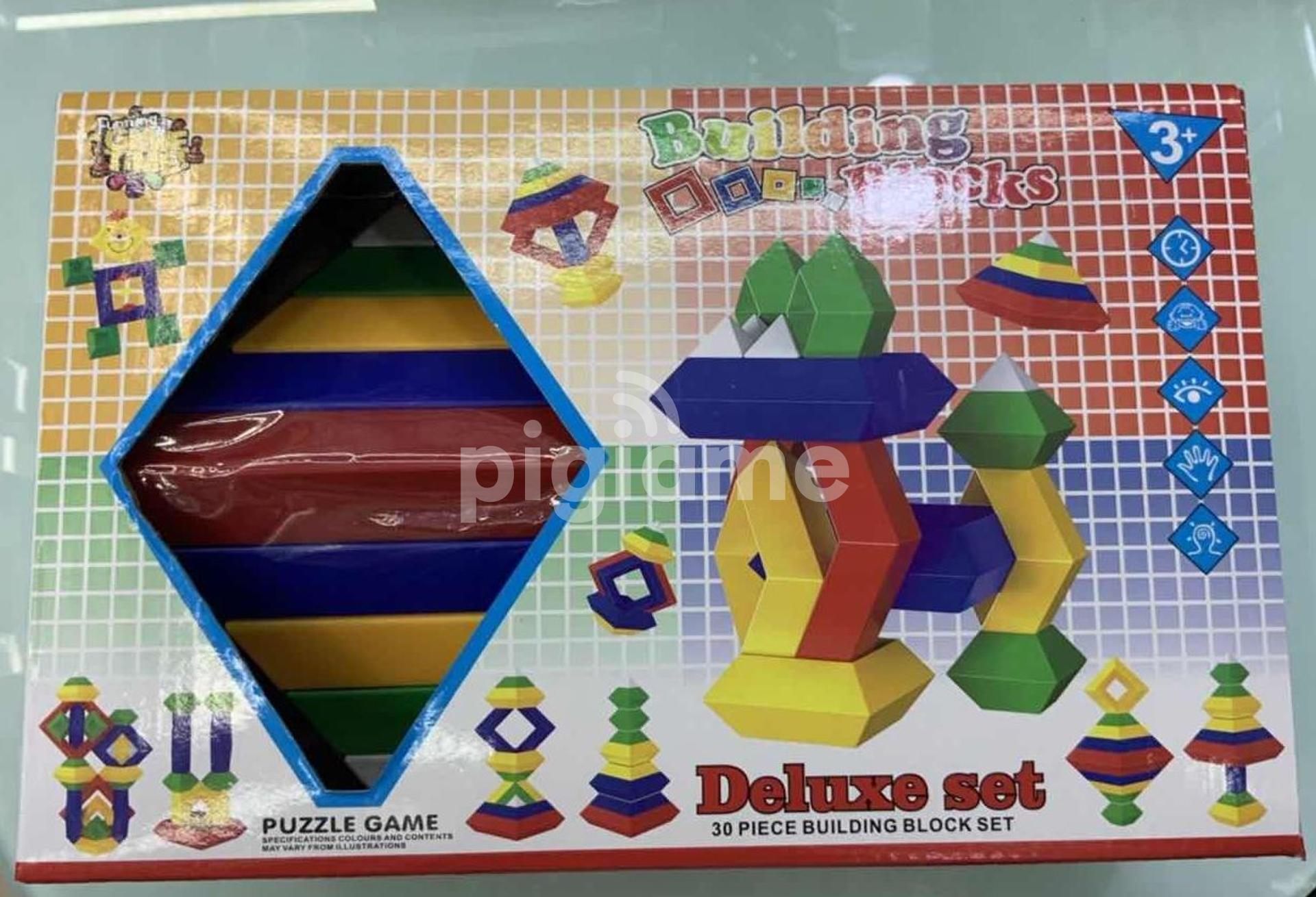 Kids/Children Deluxe Set 30 Pc Building Block Set Educational Toy in