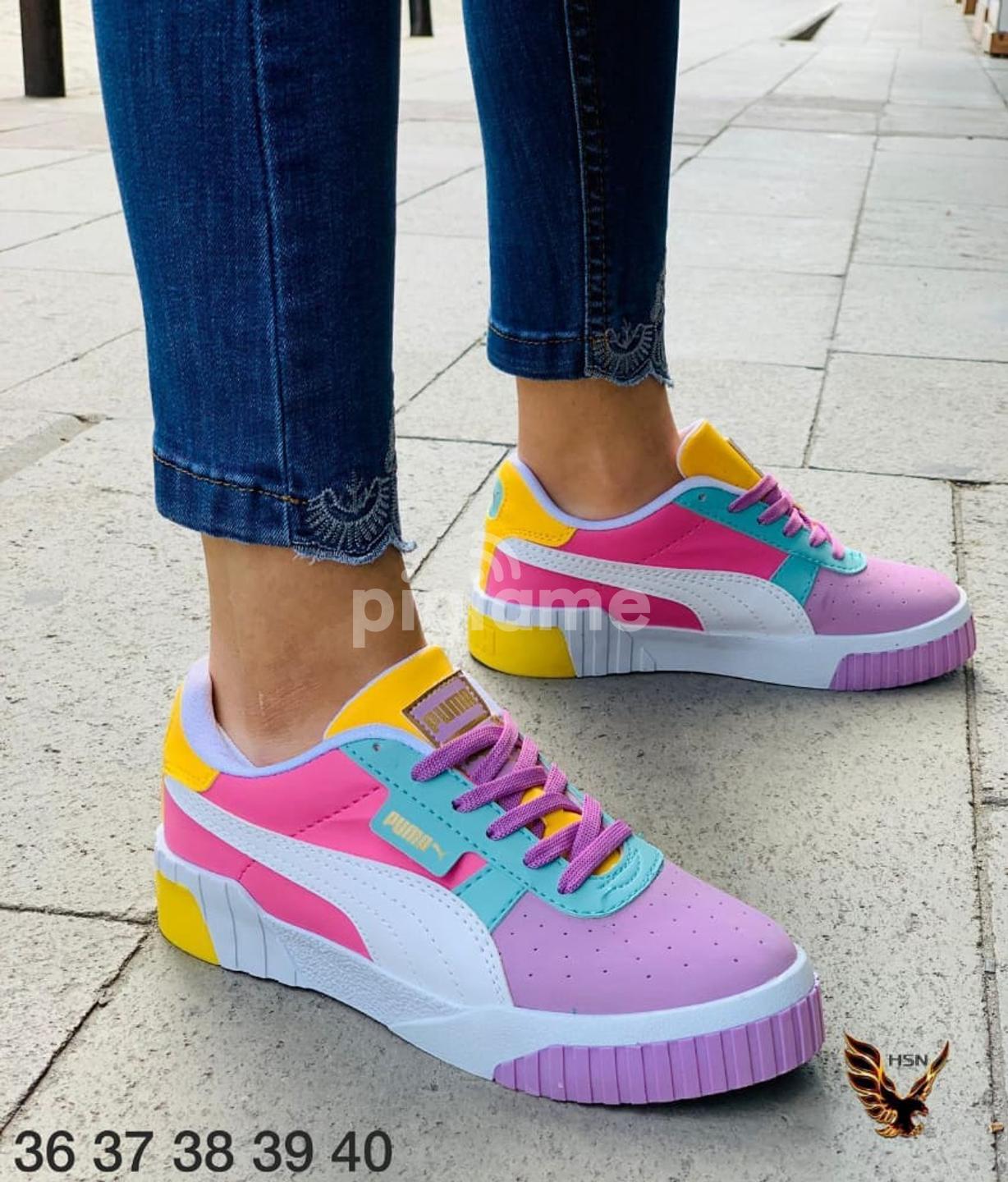 Puma double colour shoes store