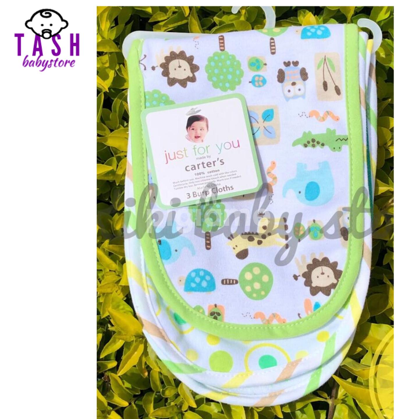 carters burp cloths