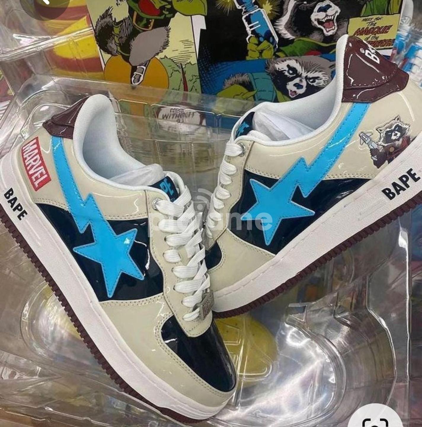 Bape x marvel shoes deals