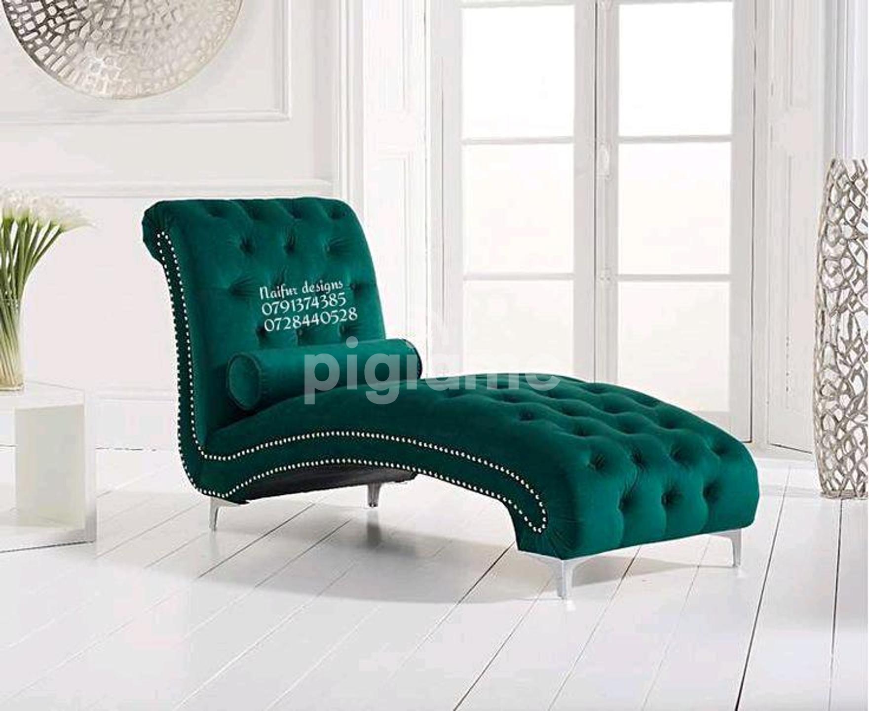 Chaise Lounge Sofa Green Velvet Sofas In Nairobi Pigiame
