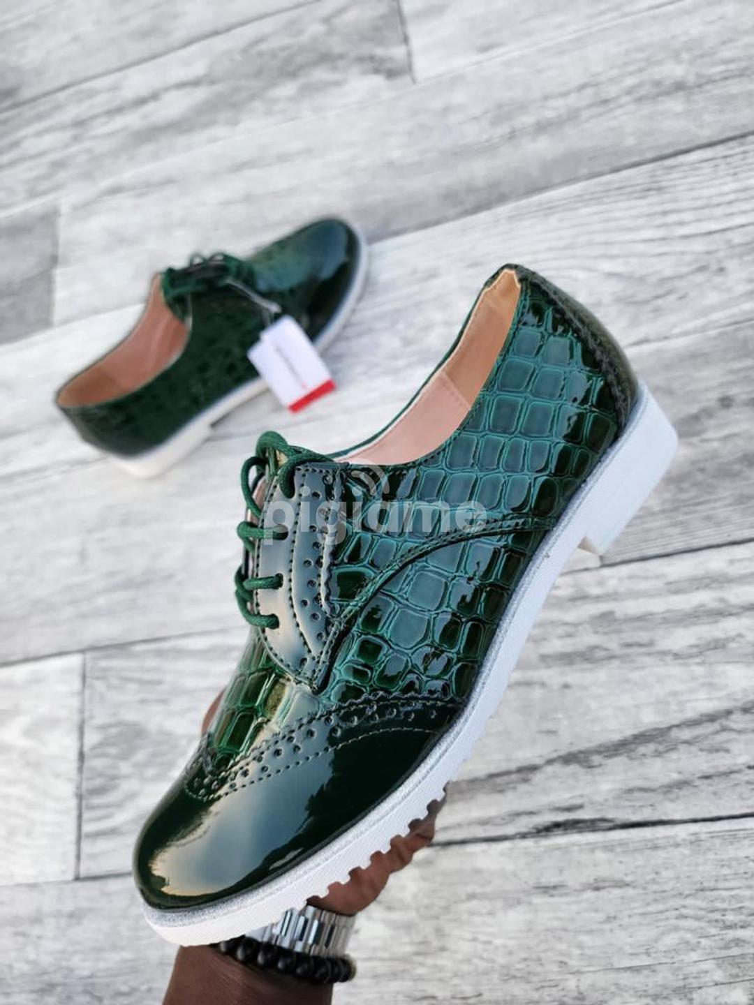 Ladies green brogues online