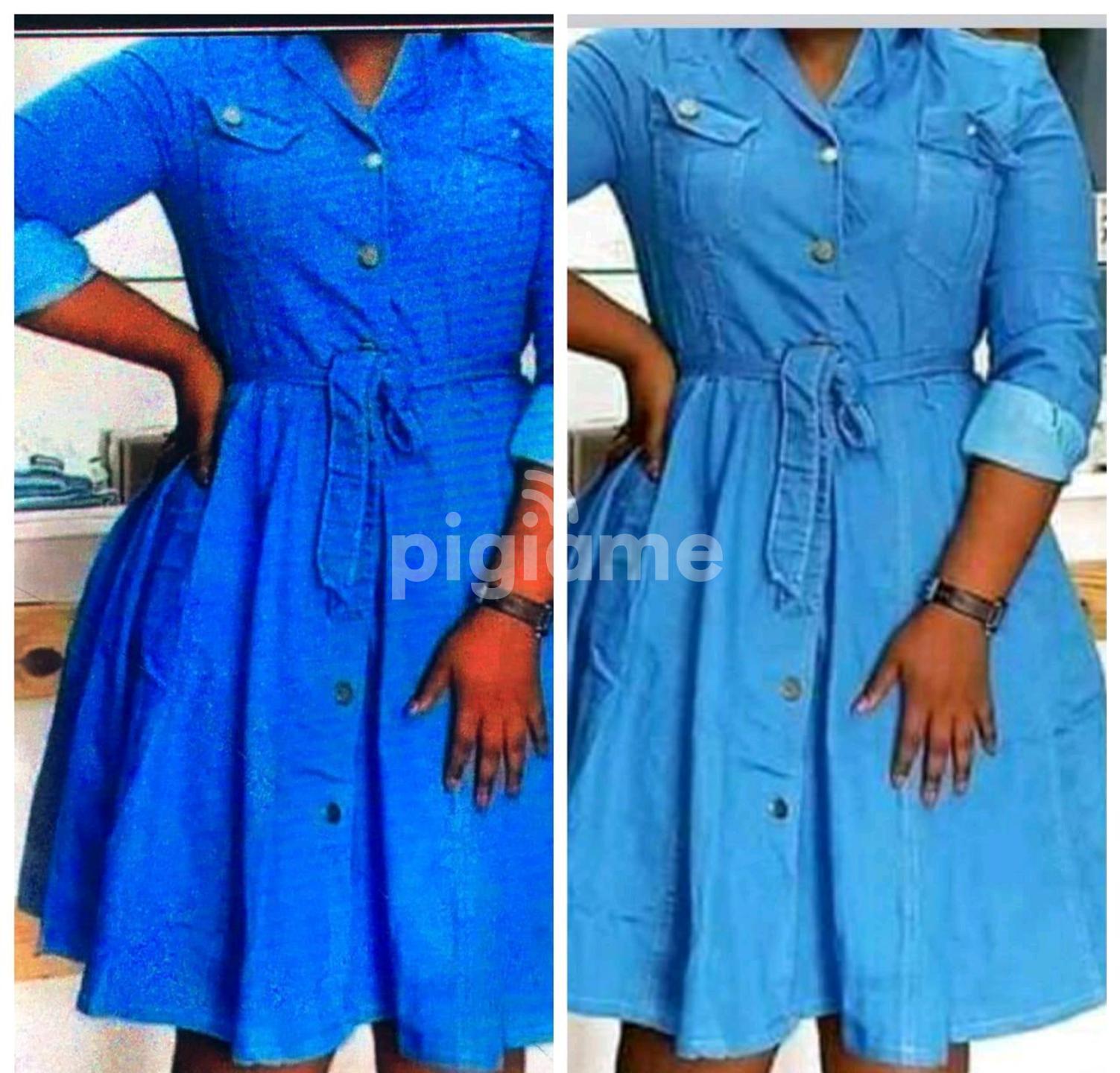 Denim Skater Dress in Nairobi CBD PigiaMe
