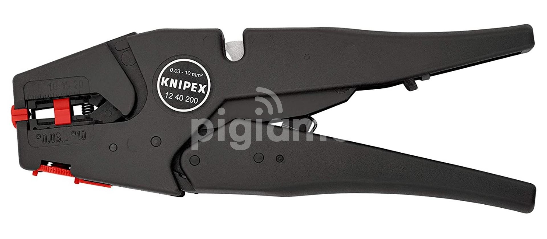 Knipex 1240200 Self Insulation Strippers - Awg 8 Inch Nairobi | PigiaMe