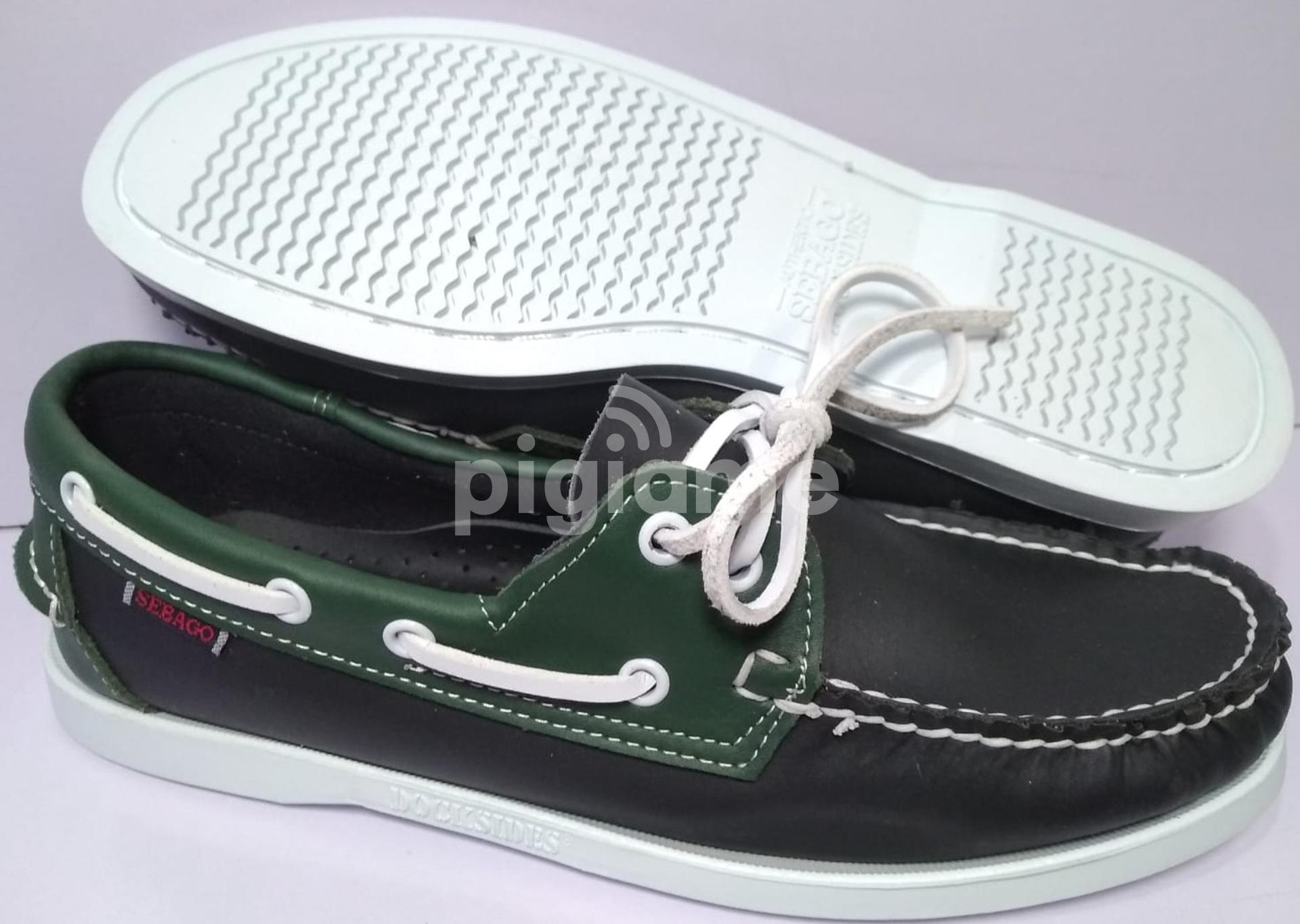 Sebago hotsell docksides green