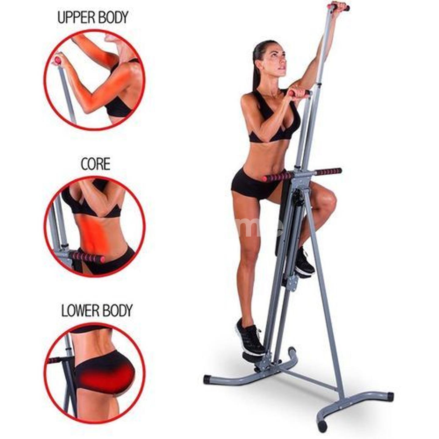 Vertical climbing hotsell exercise machine