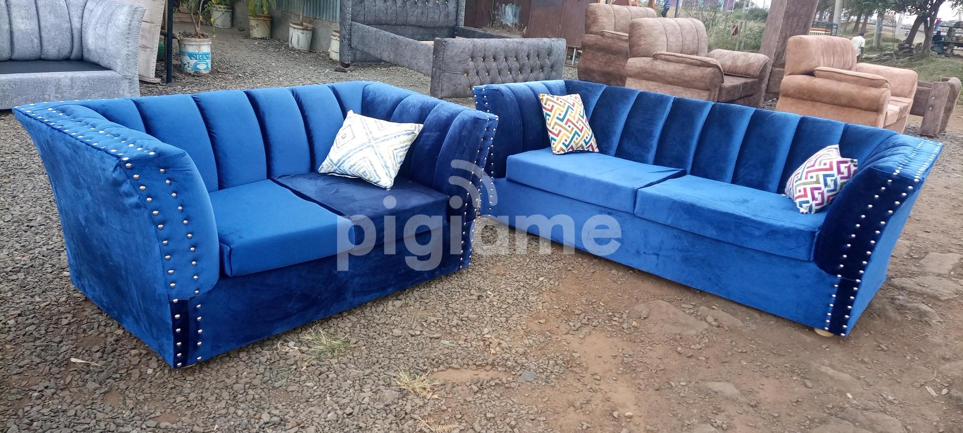 5Seater Quality SofaSet Made By Hardwood in Kasarani PigiaMe