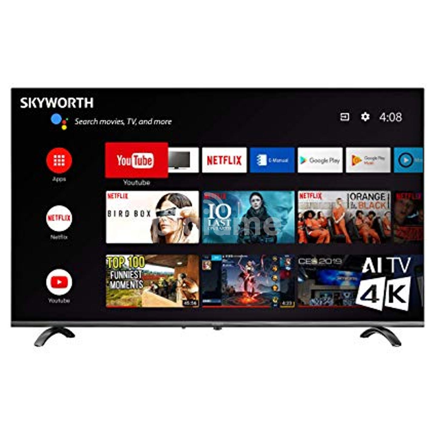 50 inch skyworth smart ultra hd 4k android led tv inbuilt wi fi