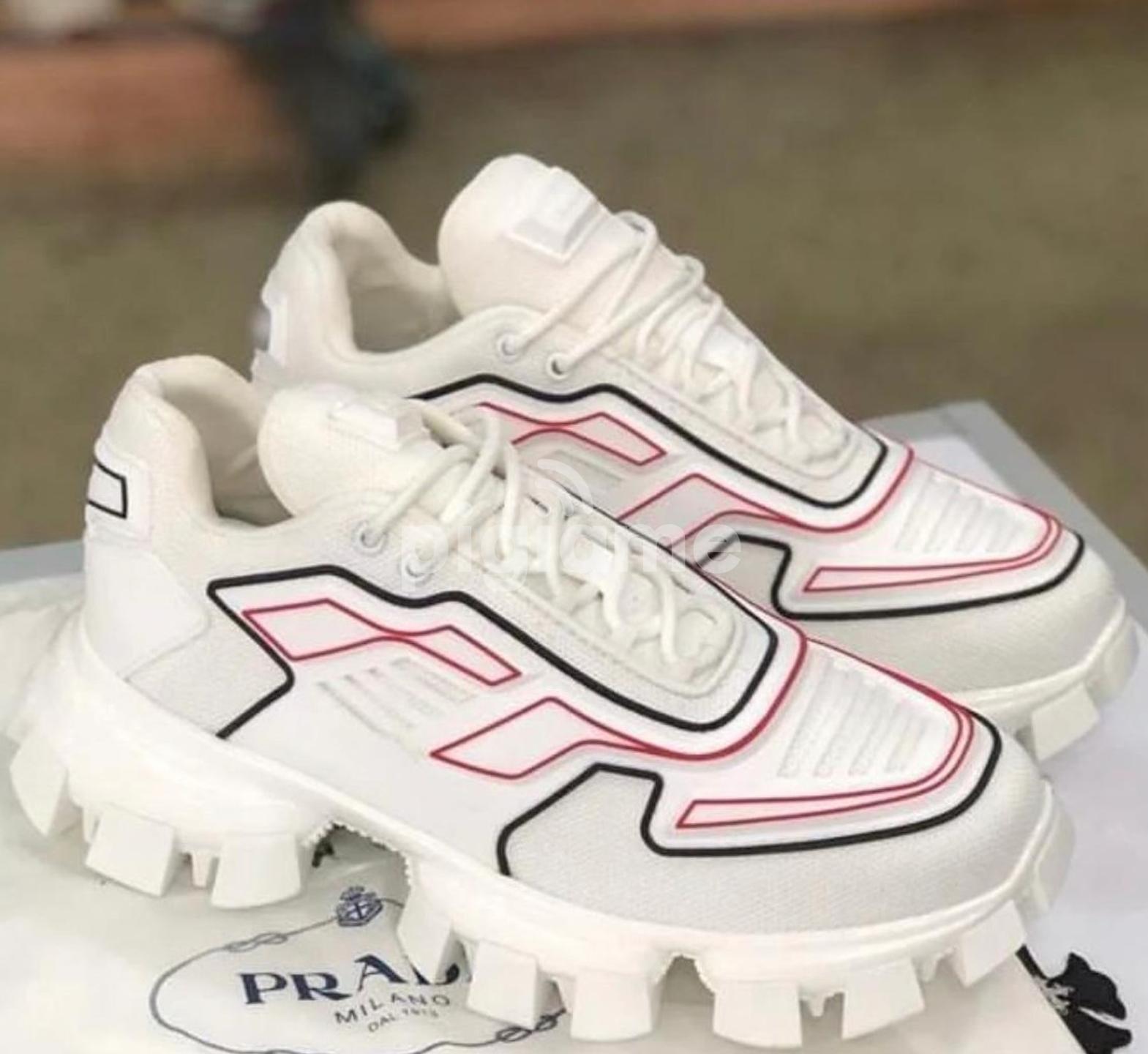 Prada cloudbust thunder white and black deals