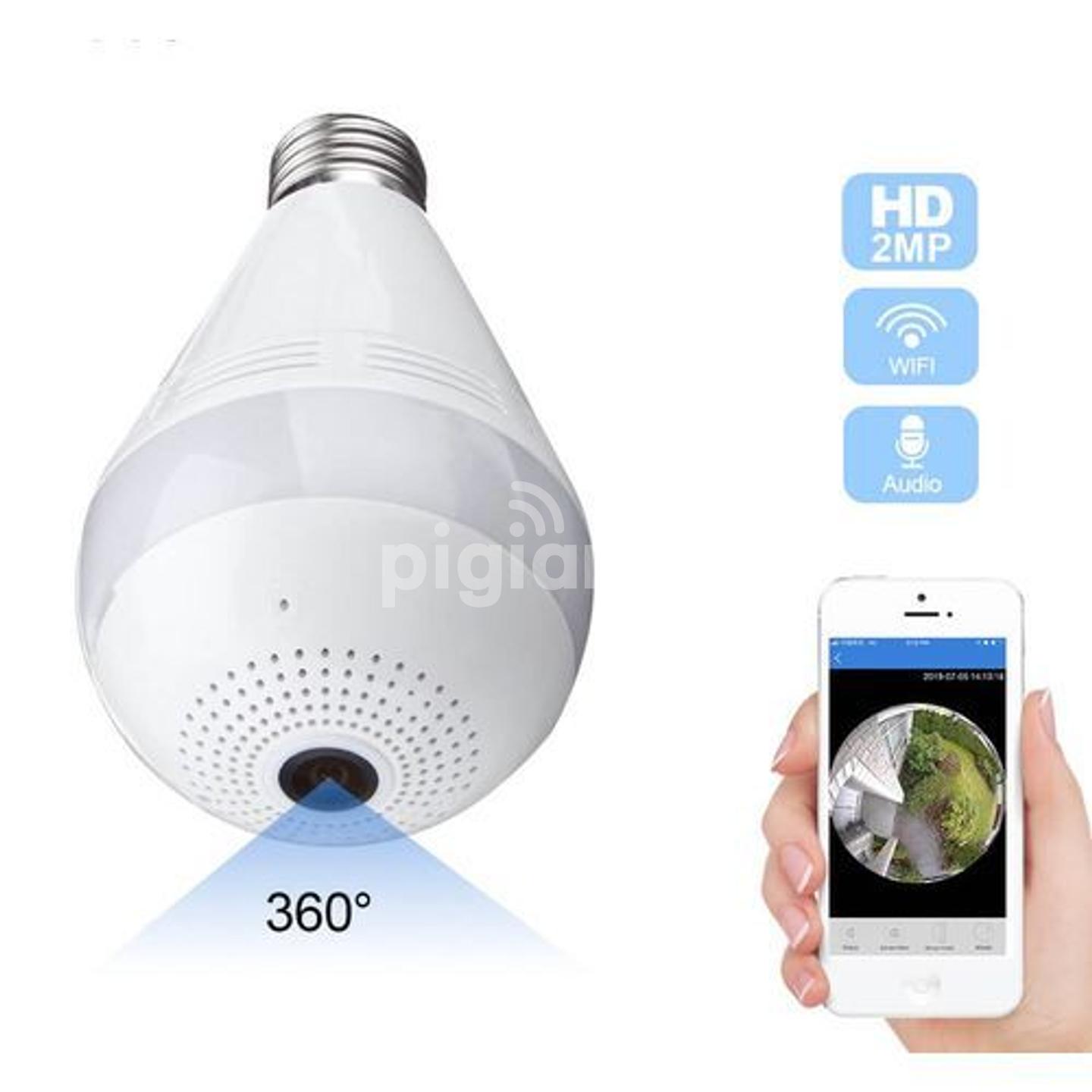 Bulb nanny camera on sale