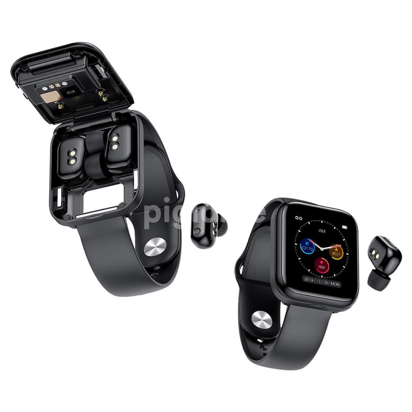 New 21 X5 Tws Wearbuds 2 In 1 Smart Watch Bluetooth Earbuds Waterproof Health Fitness Bracelet Pigiame New 21 X5 Tws Wearbuds 2 In 1 Smart Watch Bluetooth Earbuds Waterproof Health Fitness Bracelet Pigiame